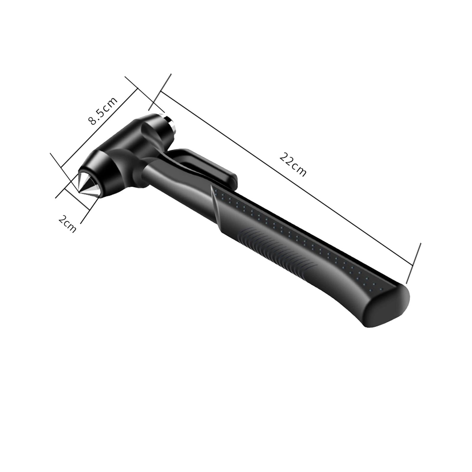Car Safety Hammer Compact 2 in 1 Seatbelt Cutter for Window Car Vehicle