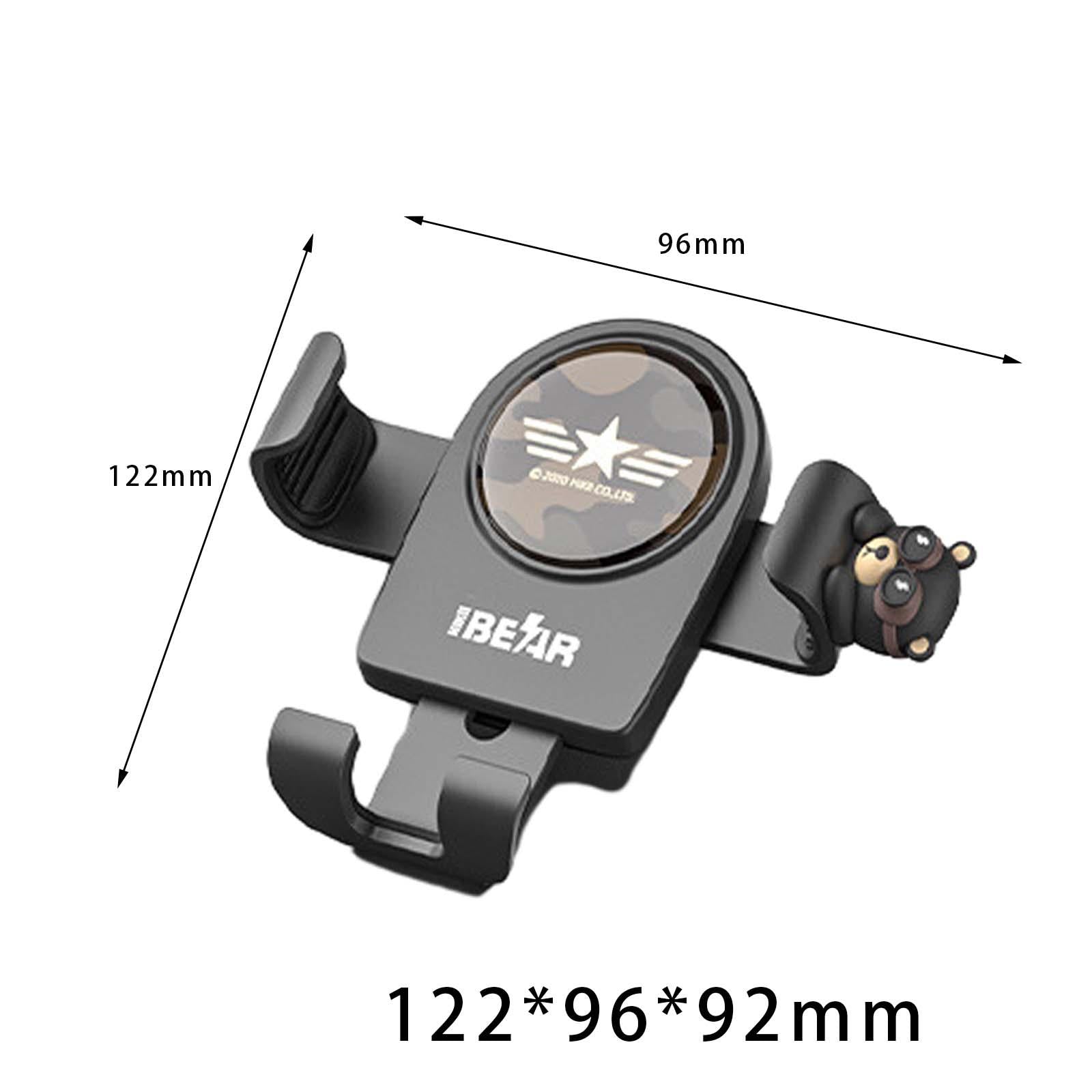 Car Vent Phone Mount Gravity Creative Adjustable Lovely Cartoon Phone Holder