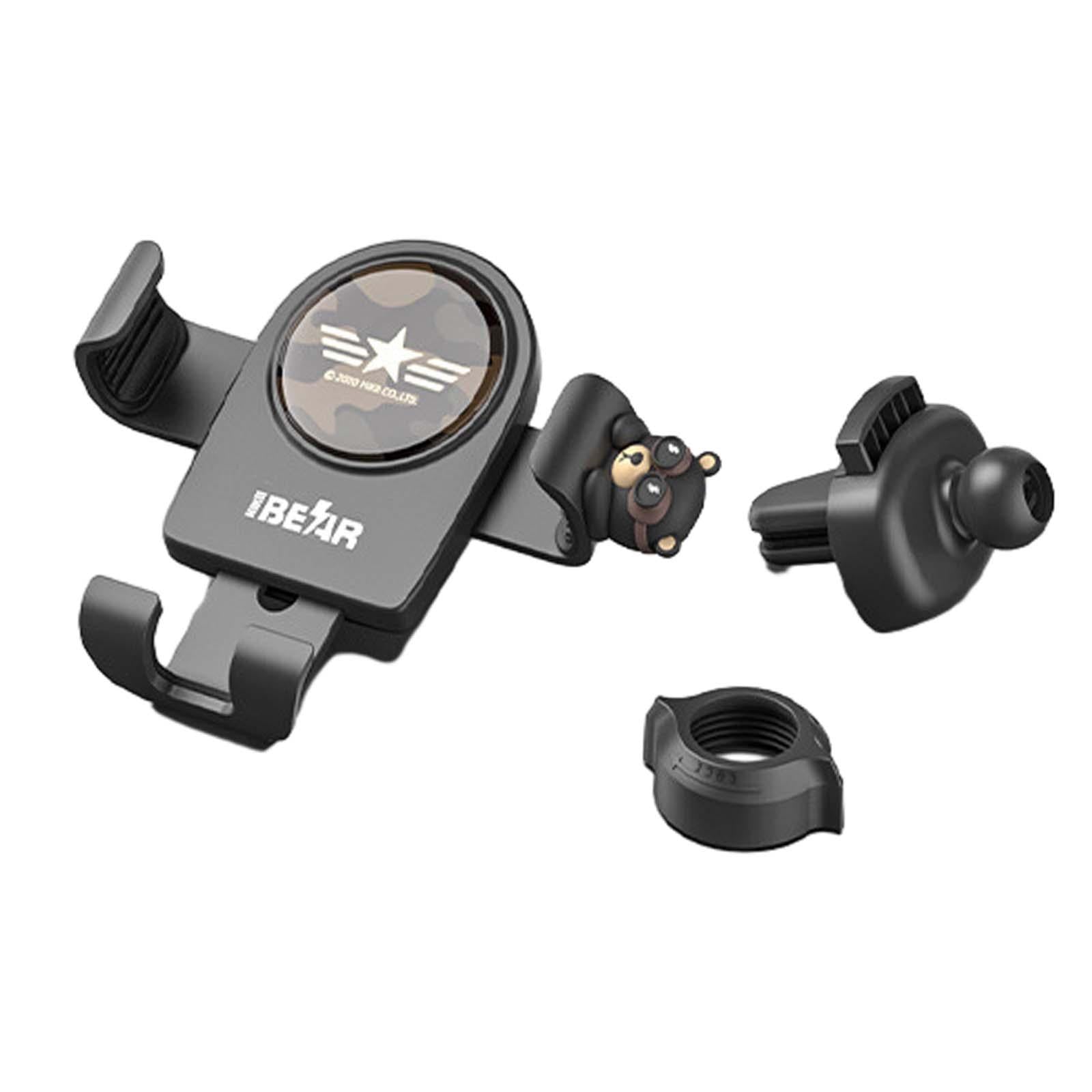 Car Vent Phone Mount Gravity Creative Adjustable Lovely Cartoon Phone Holder