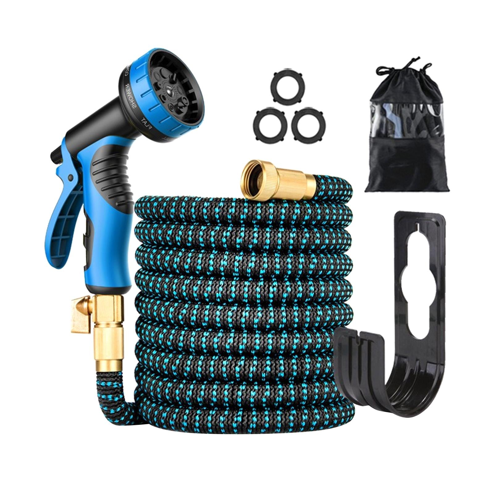 Expandable Garden Hose 30M Long for Auto Cleaning Lawn with Storage Bag