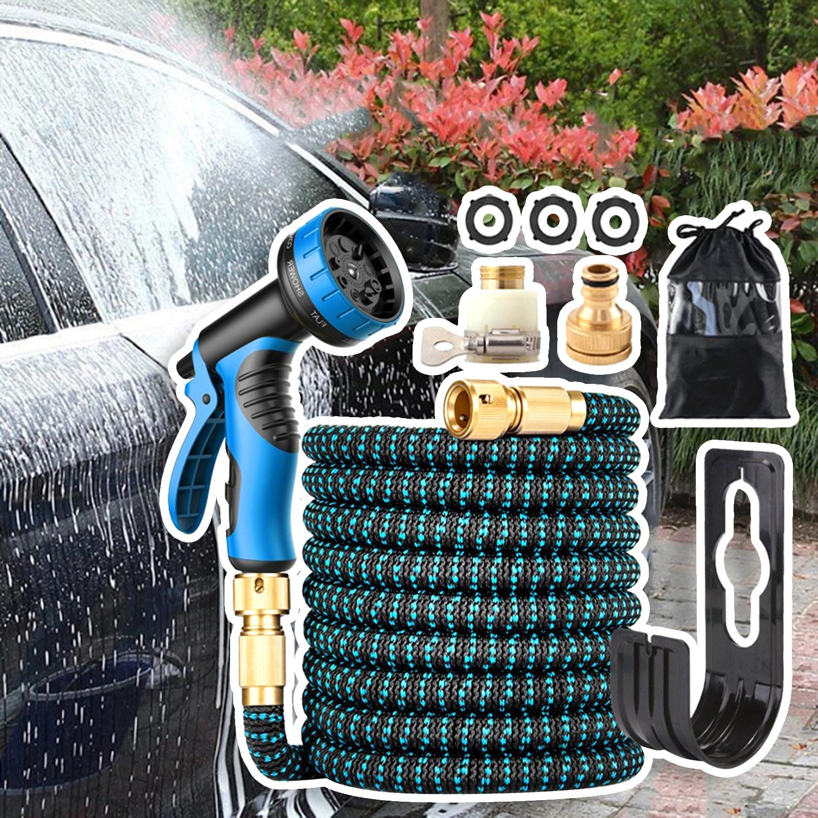 Expandable Garden Pipe Hose 30M Long for Outdoor Auto Cleaning Gardening