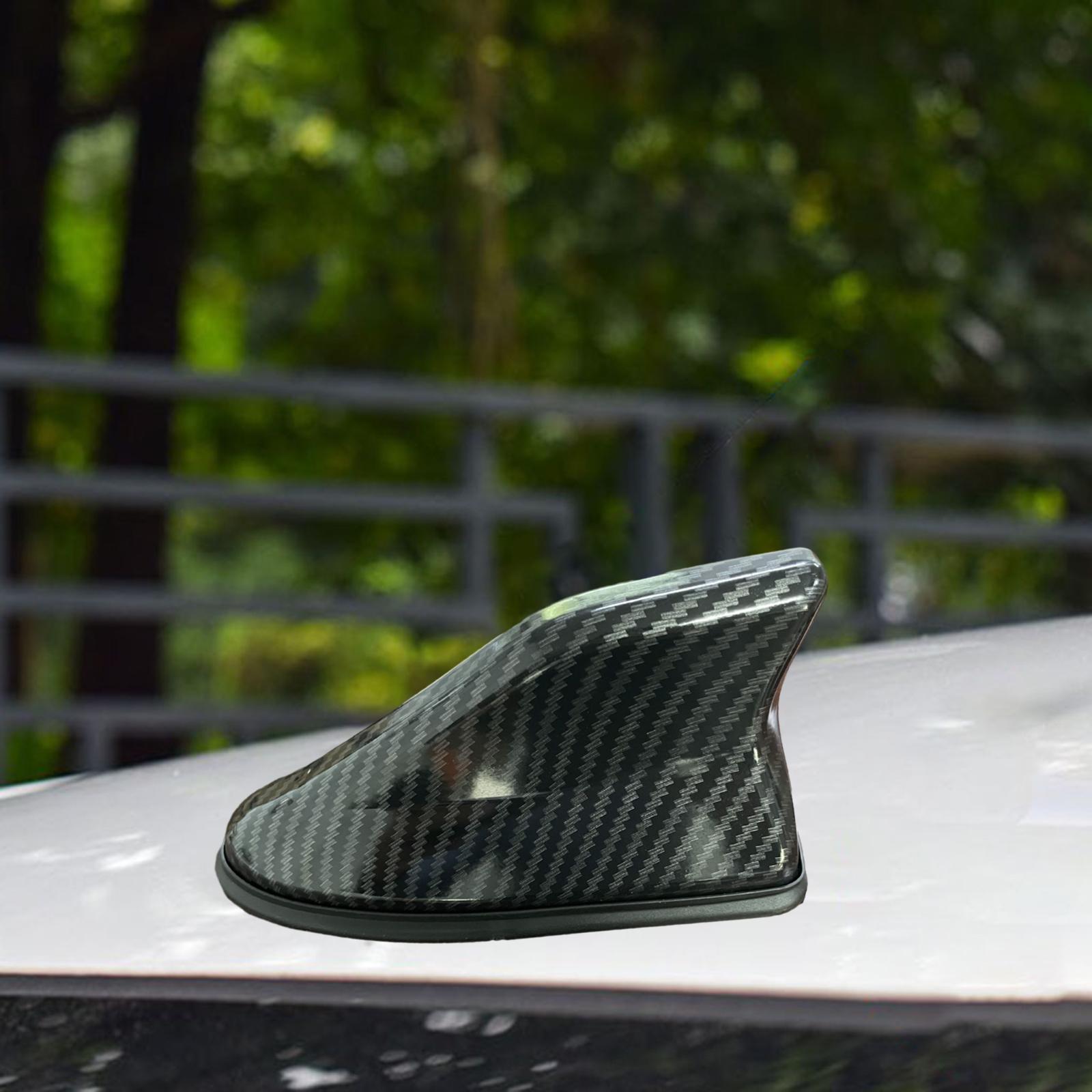 Shark Fin Antenna Car Antenna Decorative Roof Antenna for Van Auto Trunk