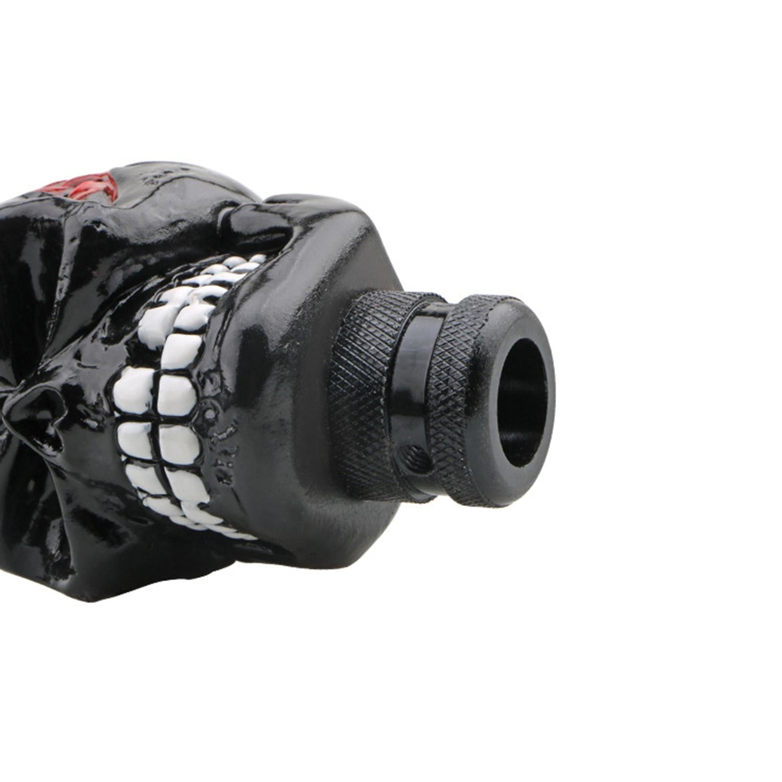 Skull Gear Shifter Knob Fit Manual Transmission Vehicles Manual Shifter Knob Black