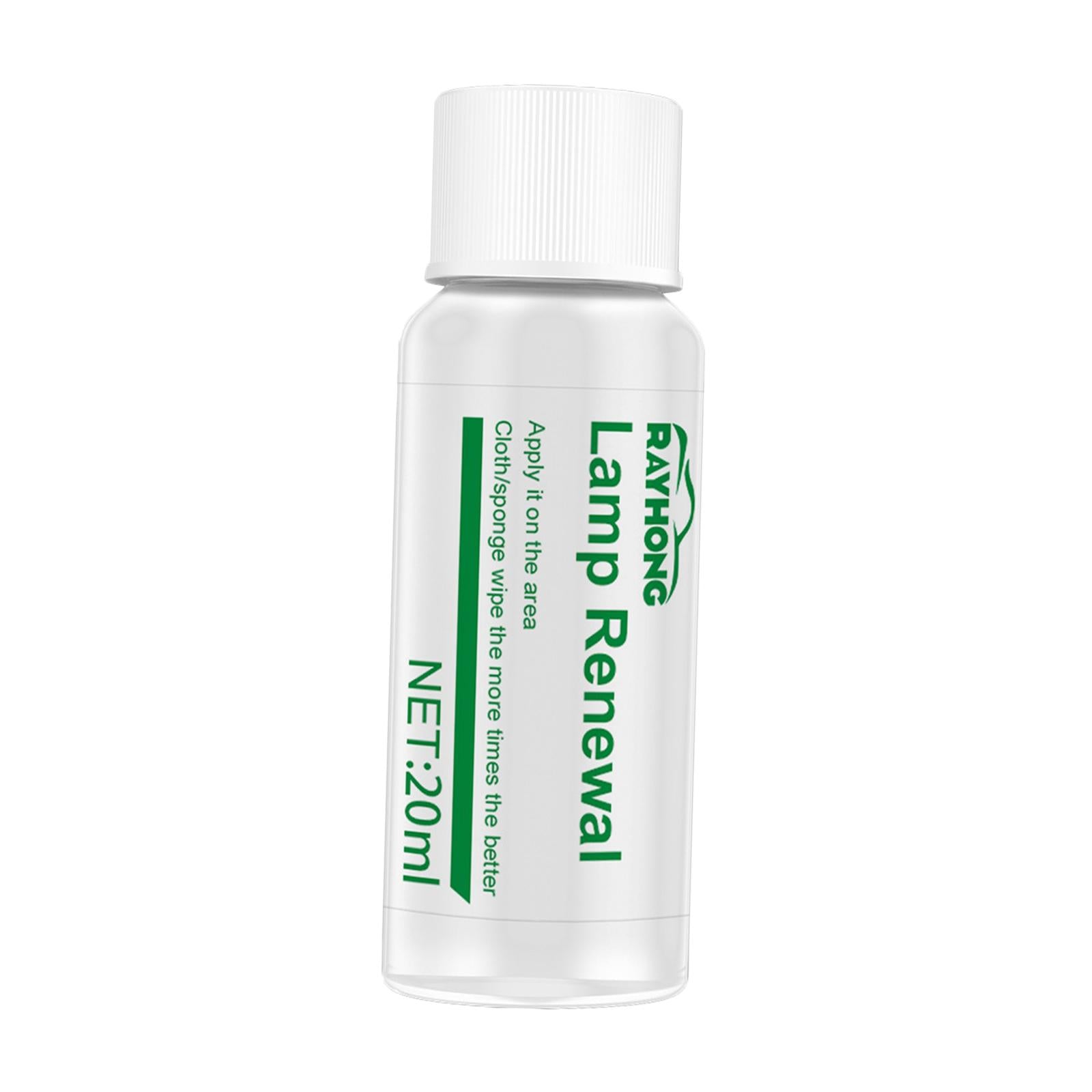 Headlight Polisher Restorer for Lights Car Windows Brake Lights 20ml