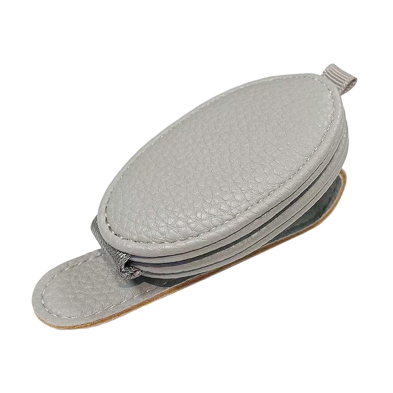 Sunglasses Holder for Car Visor Fashion Automotive Interior Car Glasses Clip gray