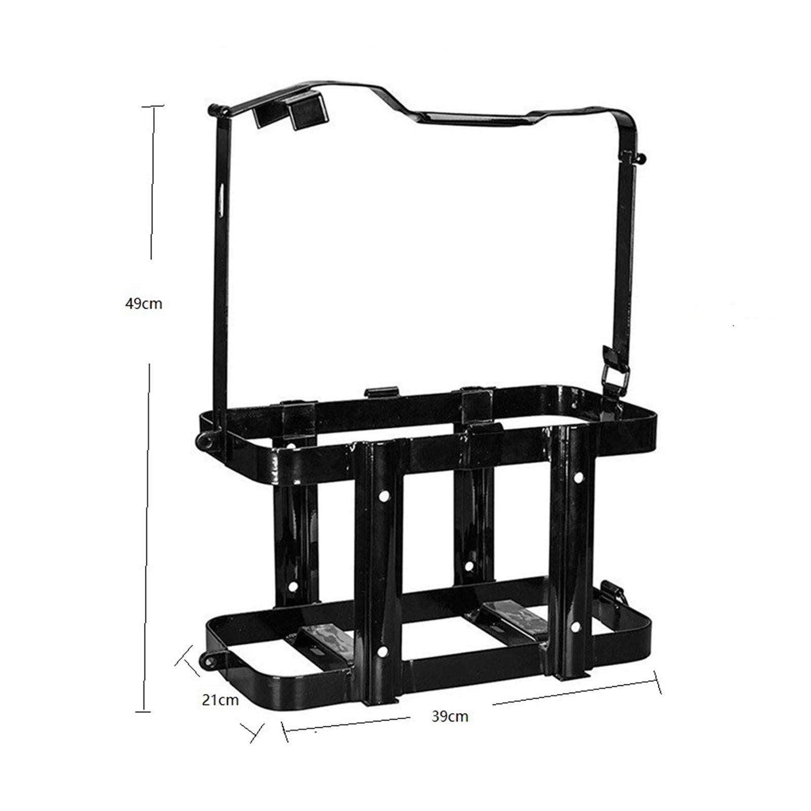 Jerry Gas Can Holder for 20 Liter Cans Accessories Motorcycle Fuel Tank Rack