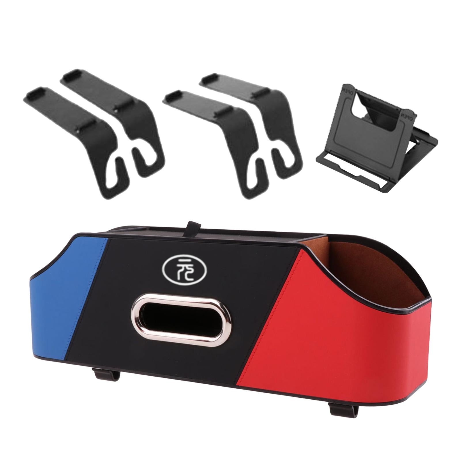 Car Headrest Seat Back Storage Box Independent Partition for Byd Atto 3 Style D