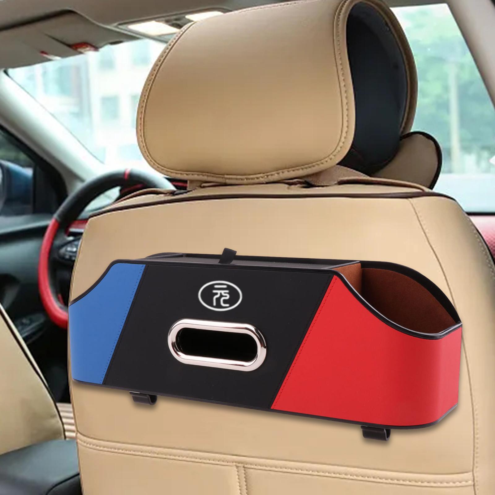 Car Headrest Seat Back Storage Box Independent Partition for Byd Atto 3 Style D