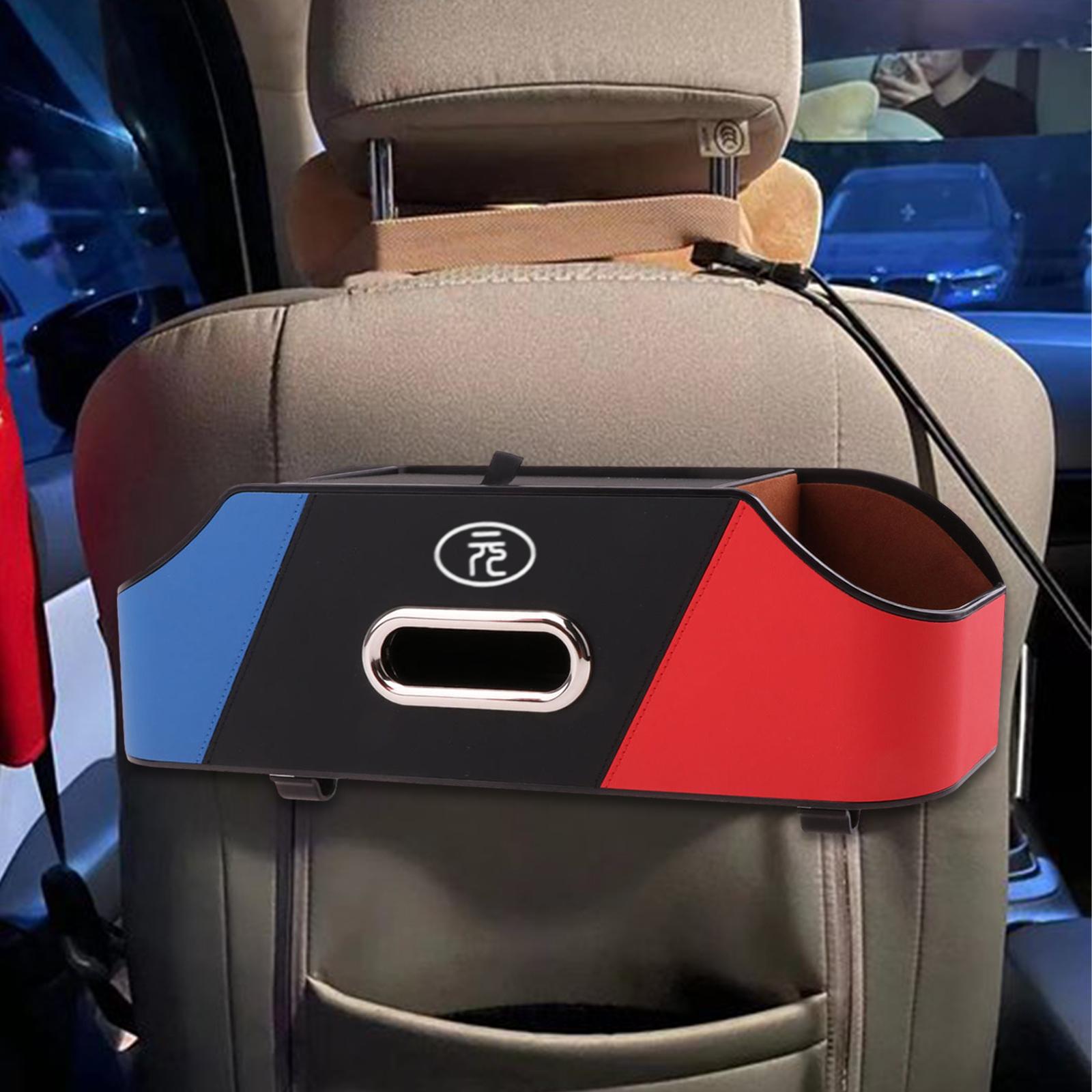 Car Headrest Seat Back Storage Box Independent Partition for Byd Atto 3 Style D