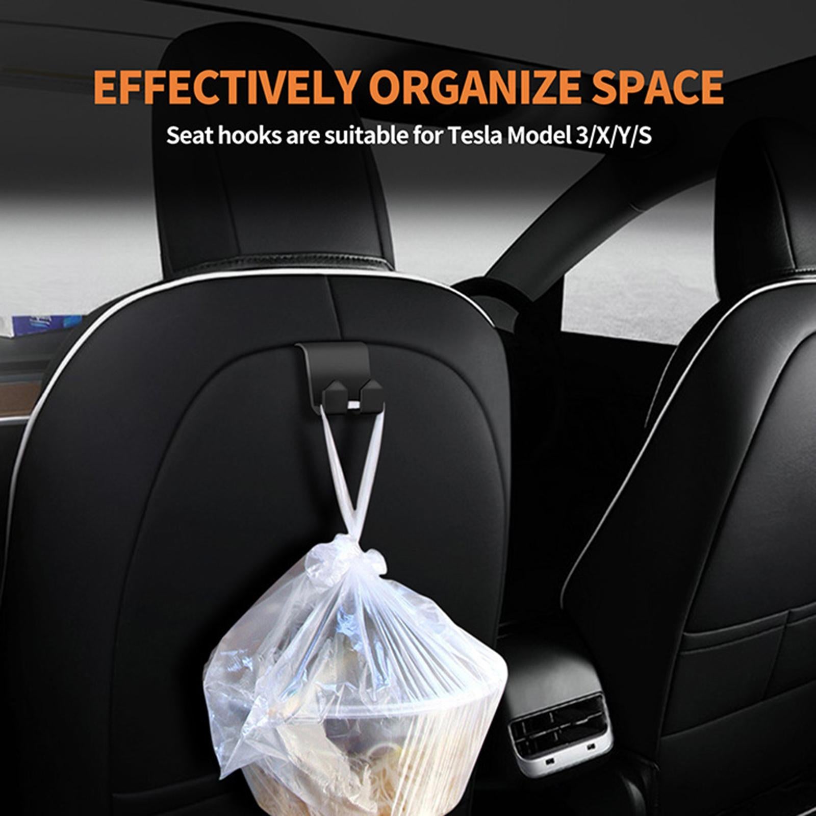 Seat Back Hooks Bag Holder Luggage Hook for Tesla Model 3 X Y S