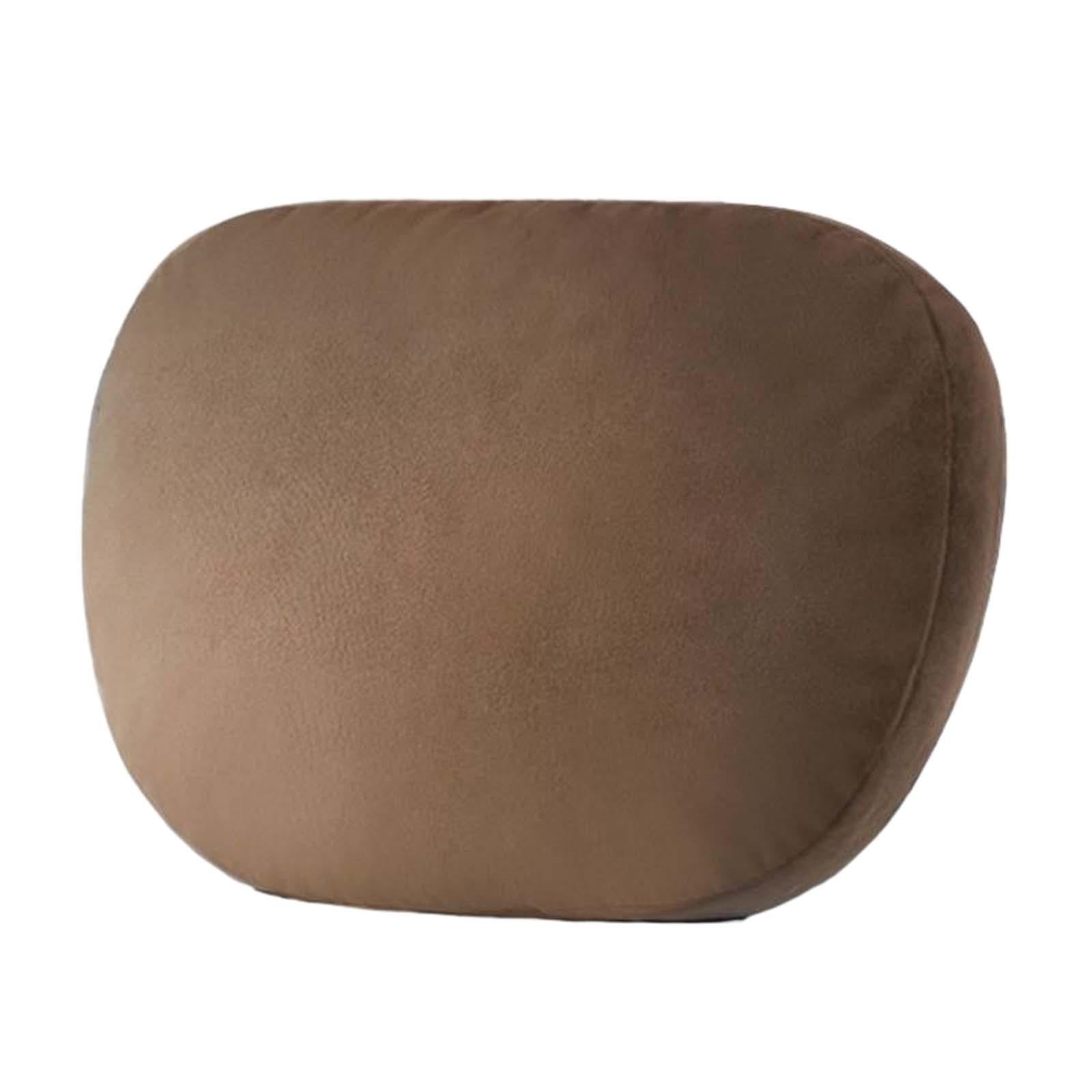 Car Headrest Pillow Portable Seat Headrest Cushion for Suvs Trucks Cars Brown