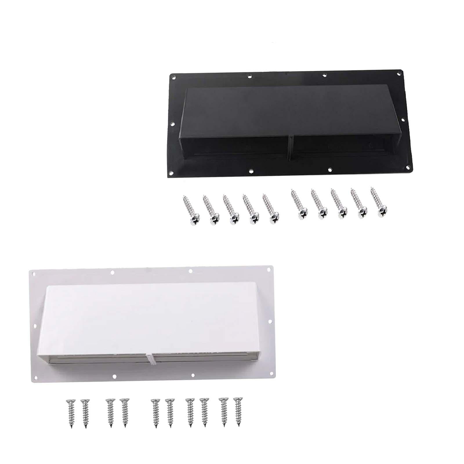 RV Range Hood Vent Cover Durable Replaces RV Range Hood Exhaust Vent Cover black