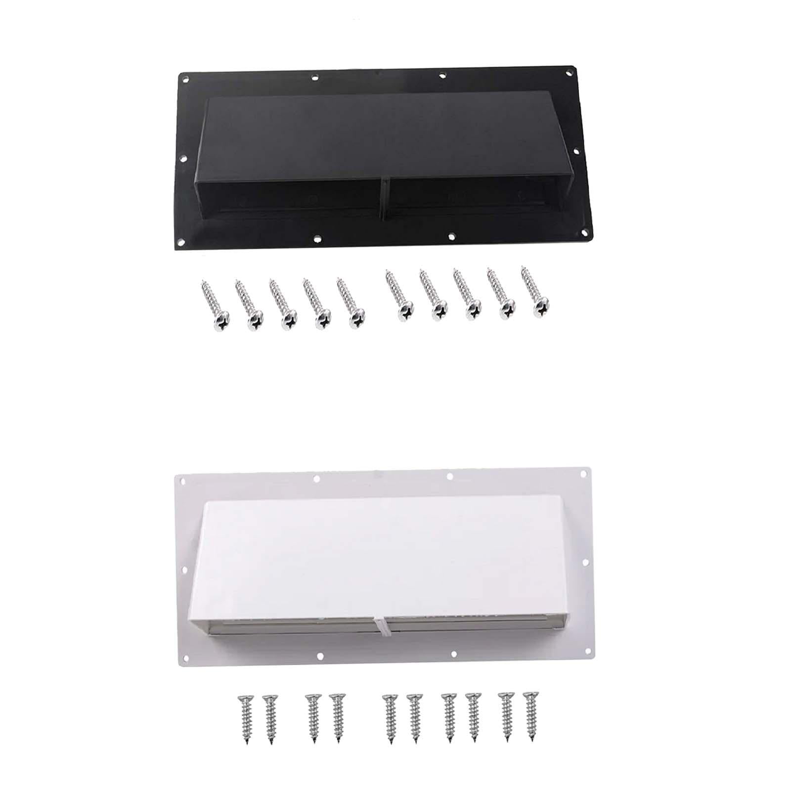 RV Range Hood Vent Cover Durable Replaces RV Range Hood Exhaust Vent Cover black