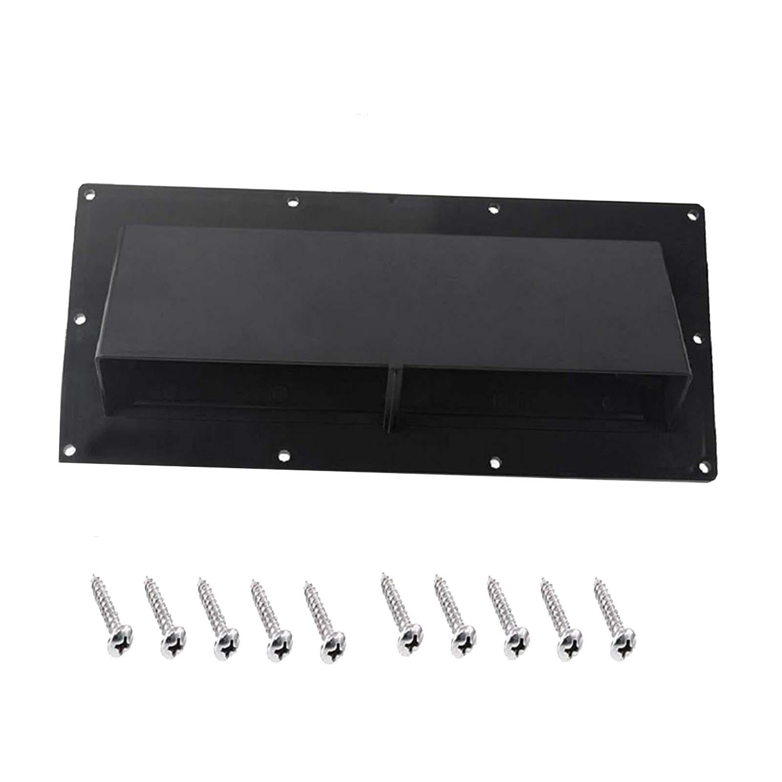 RV Range Hood Vent Cover Durable Replaces RV Range Hood Exhaust Vent Cover black