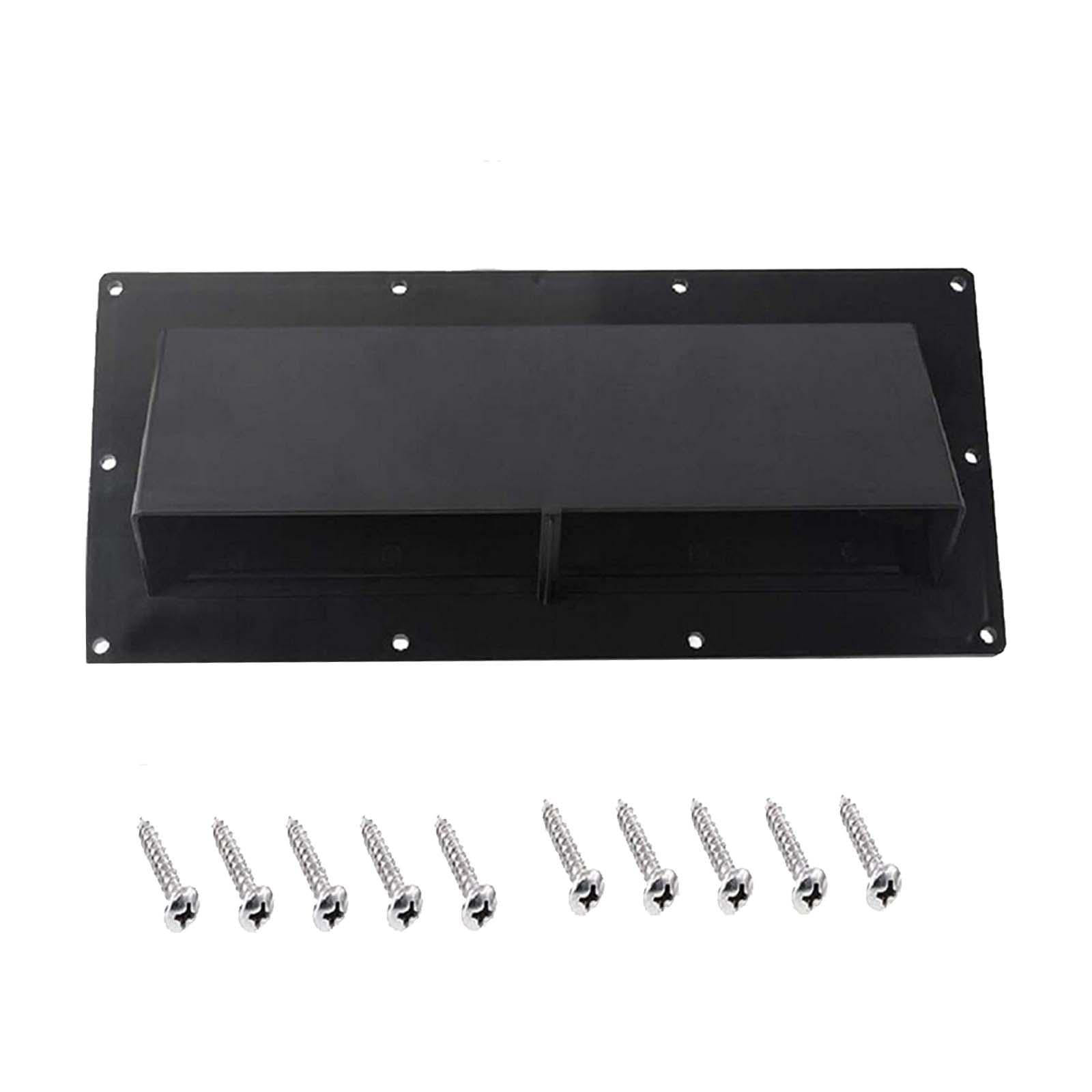 RV Range Hood Vent Cover Durable Replaces RV Range Hood Exhaust Vent Cover black