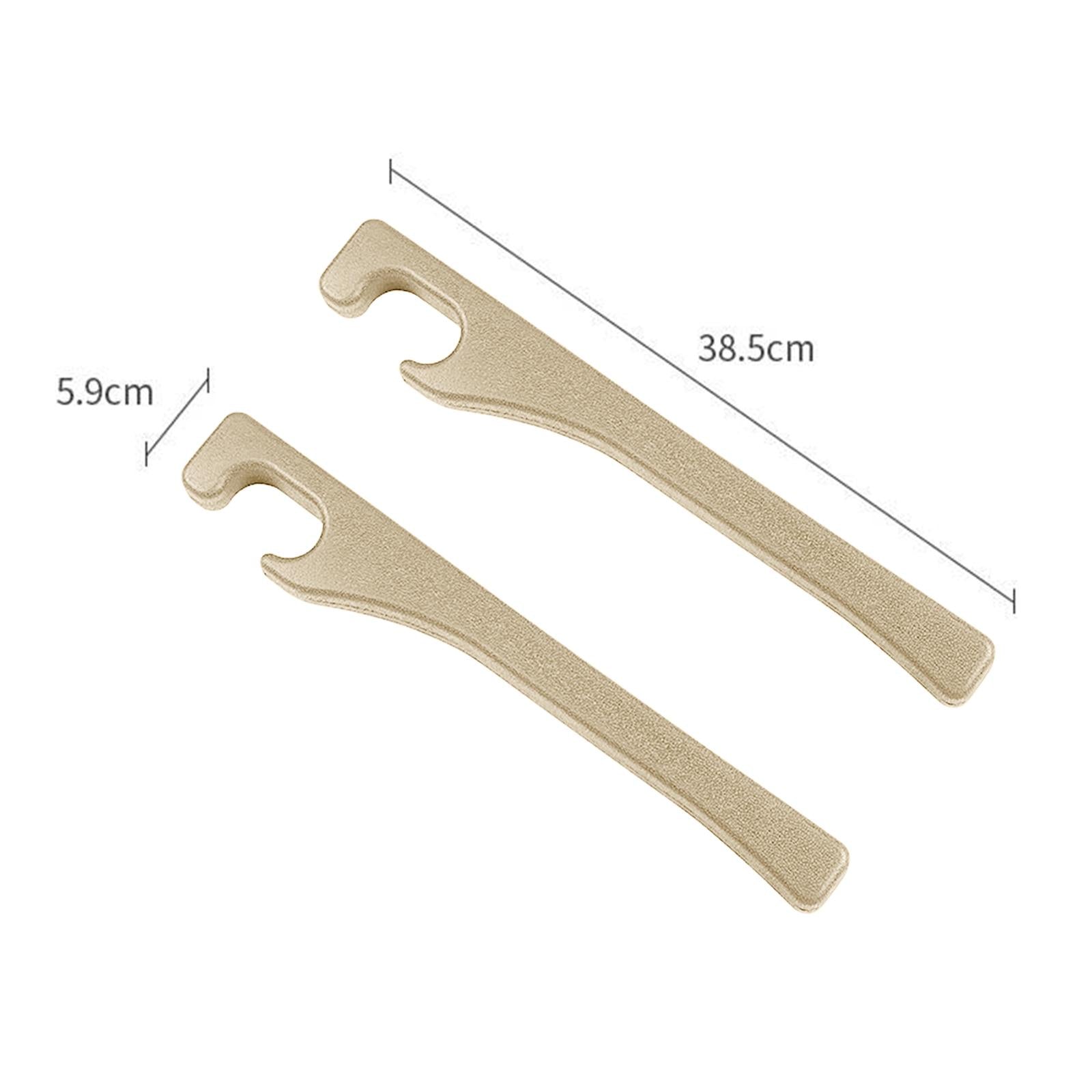 Car Seat Gap Fillers Soft Crevice Crack Plug Drop Blocker for Cars Suvs 1 Piece Beige
