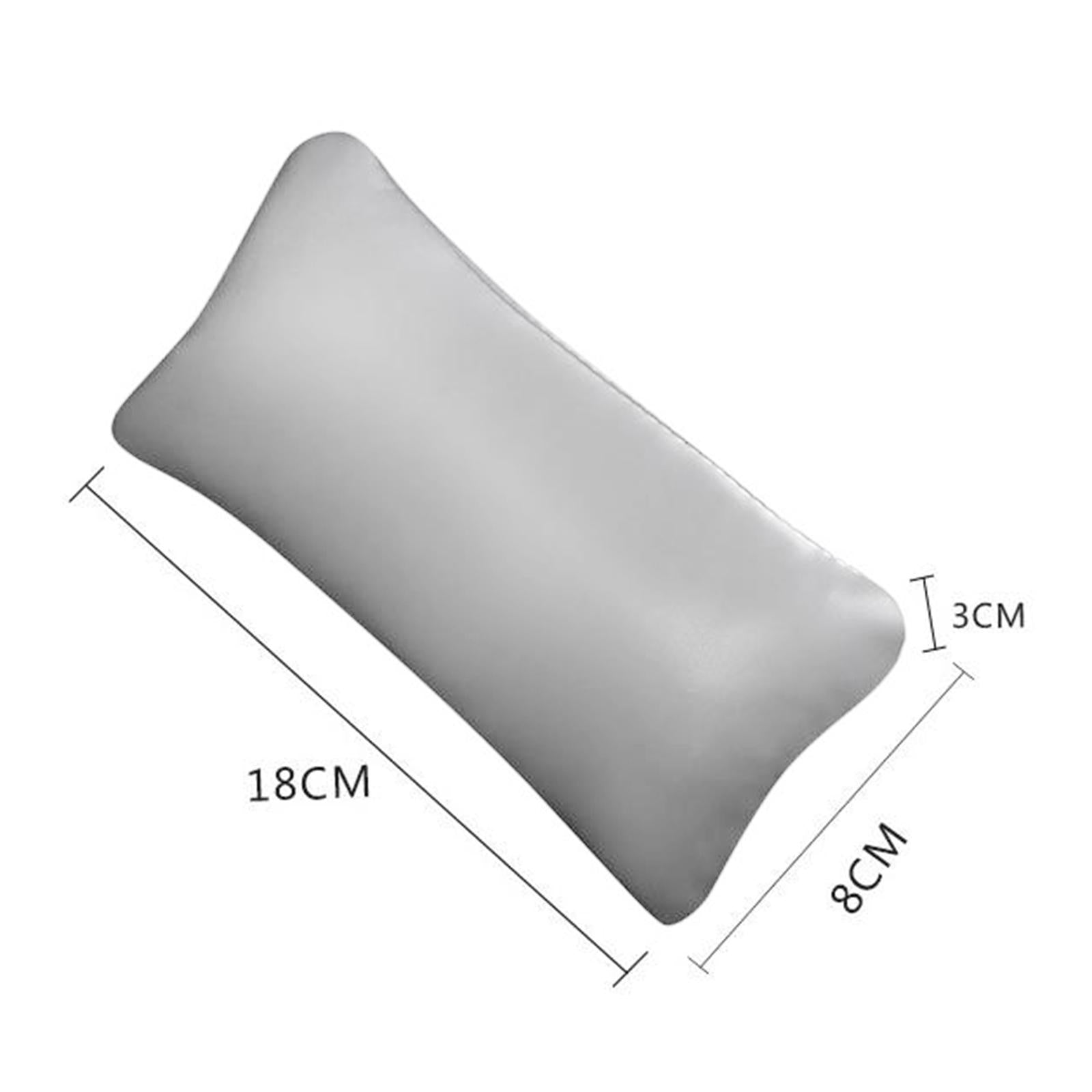 Car Knee Pad Cushion Car Center Console Knee Leg Elbow Cushion Pad Universal gray