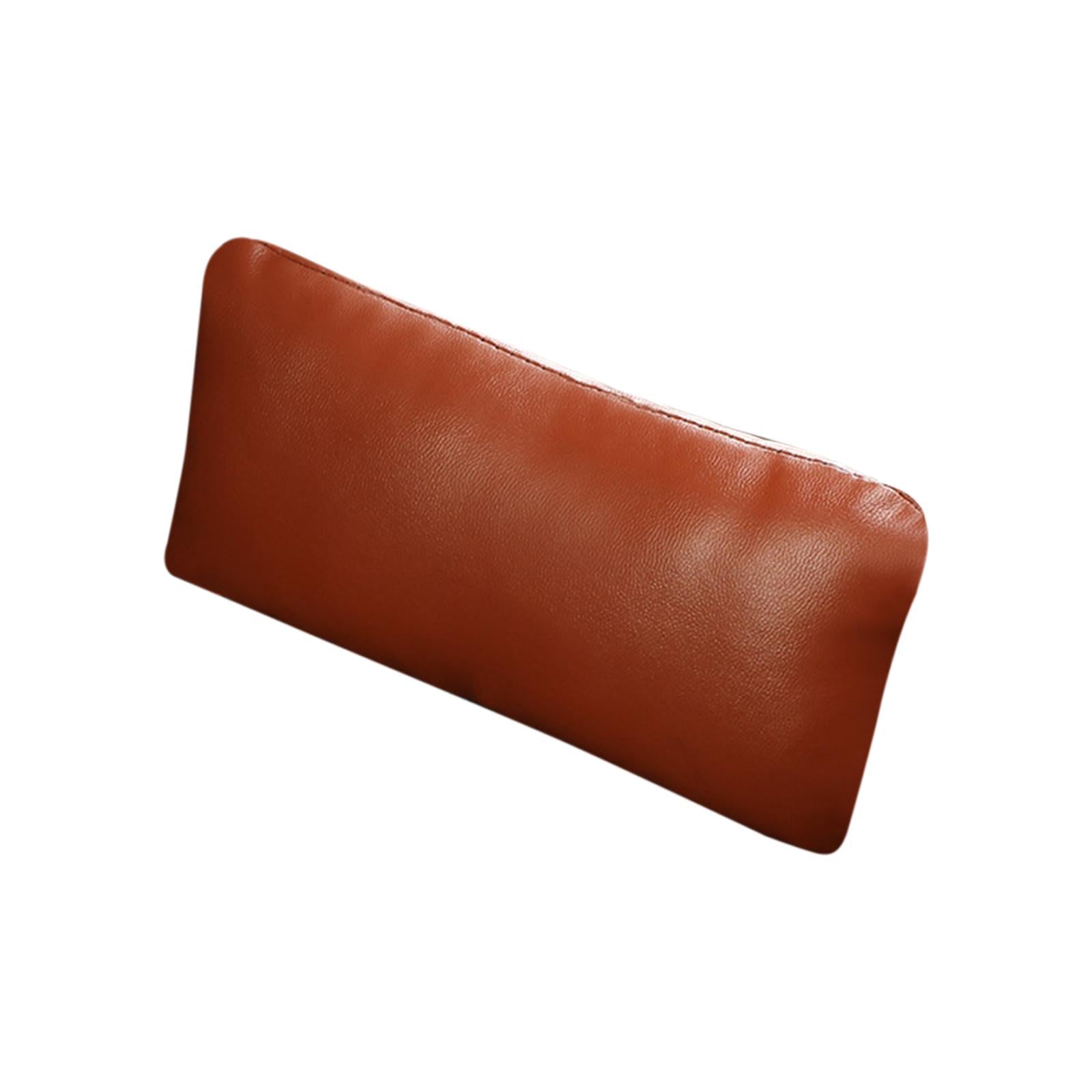 Car Knee Pad Cushion Car Center Console Knee Leg Elbow Cushion Pad Universal brown