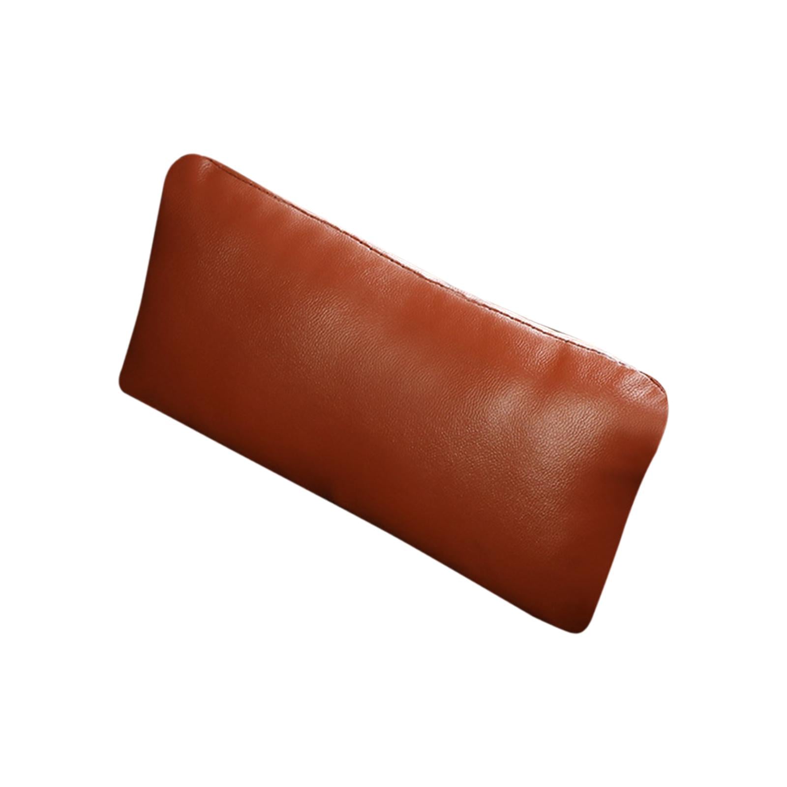 Car Knee Pad Cushion Car Center Console Knee Leg Elbow Cushion Pad Universal brown