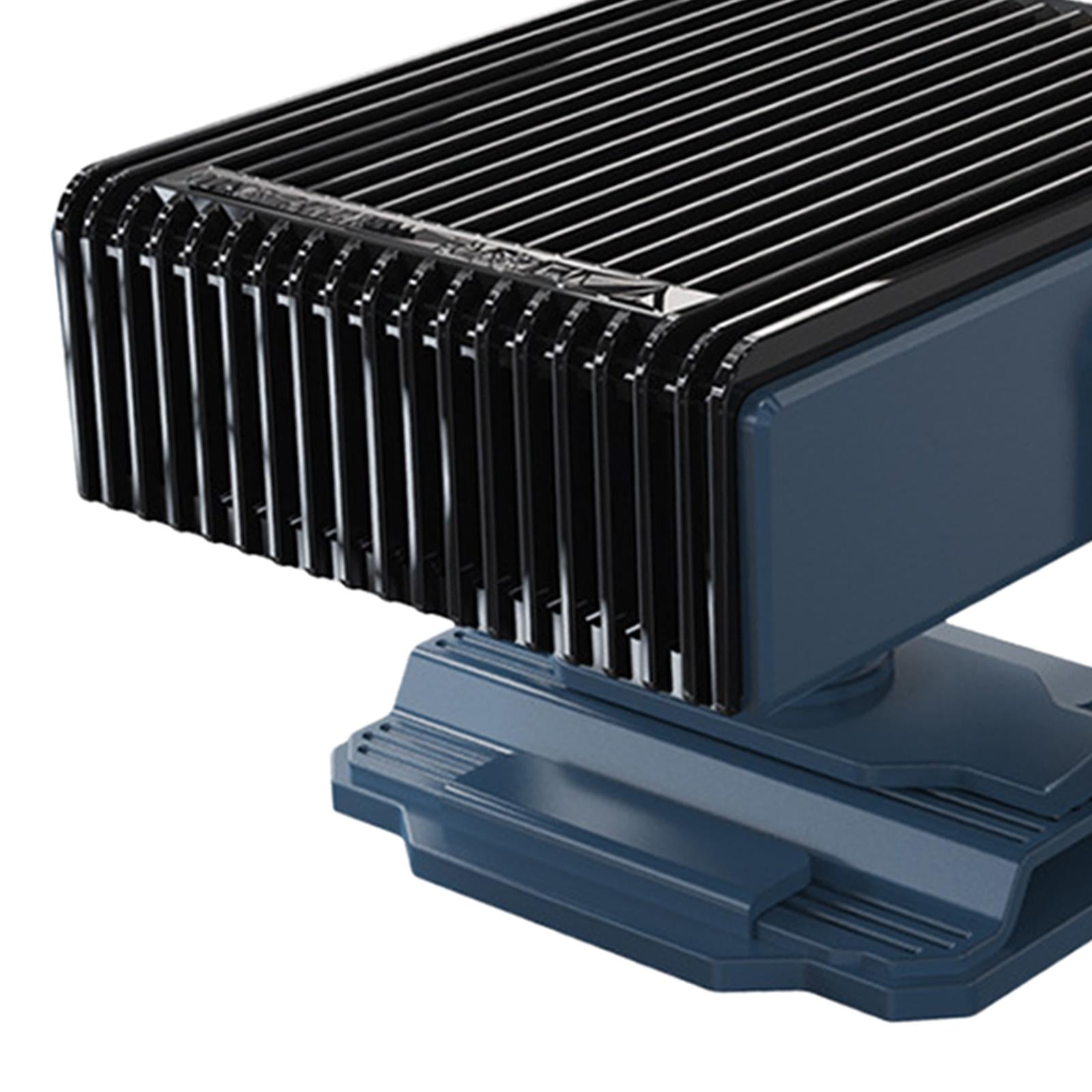 Car Heater Quick Heating 12V 150W Auto Heating Fan for Vehicles Boat RV Blue