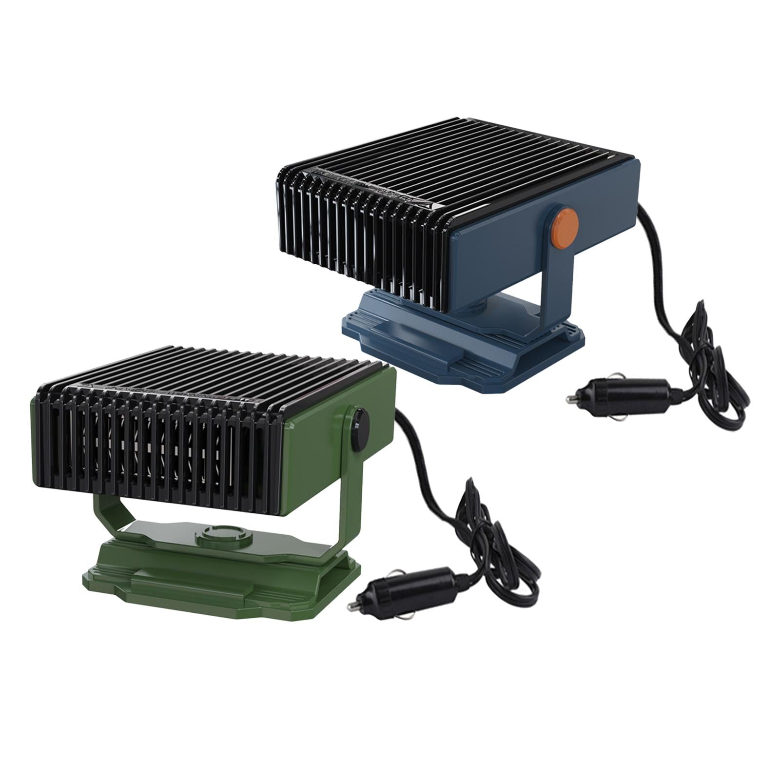 Car Heater Quick Heating 12V 150W Auto Heating Fan for Vehicles Boat RV Blue
