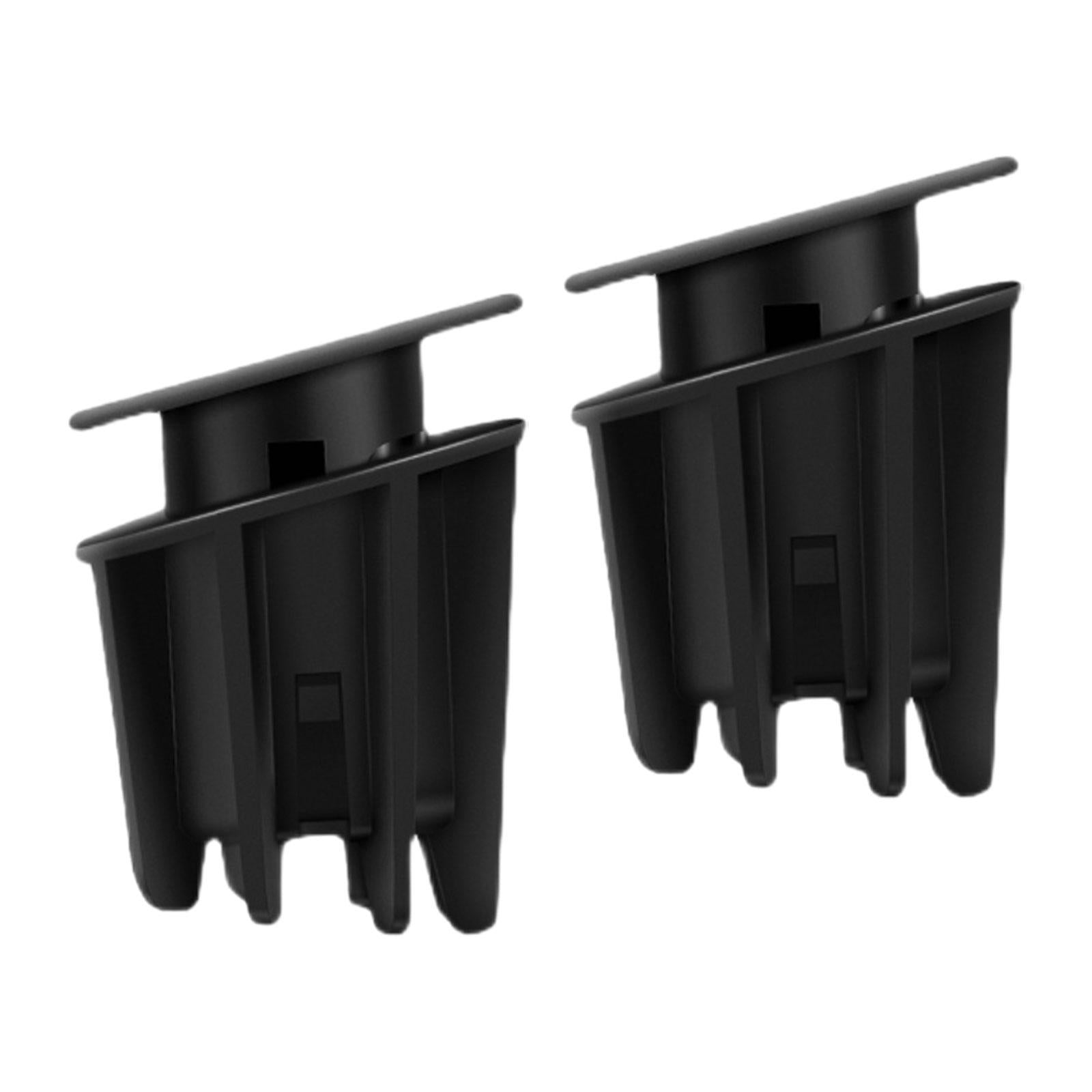 2x Storage Hooks Black Front Trunk Tote Grocery Bag for Tesla Accessory
