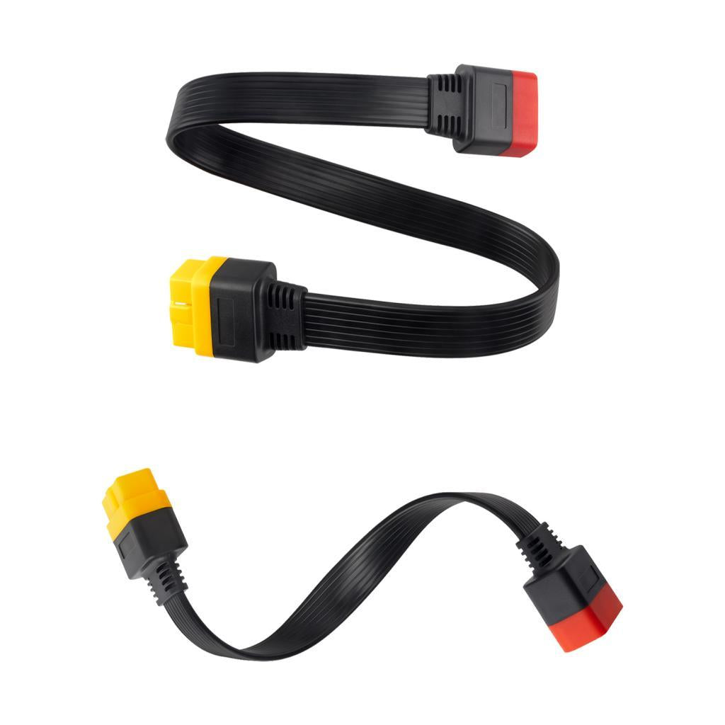 Extension Cable TPU Flat Ribbon Cable for OBDII Vehicle 36CM