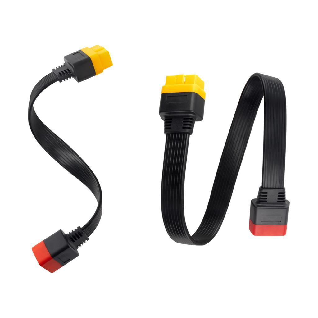 Extension Cable TPU Flat Ribbon Cable for OBDII Vehicle 36CM