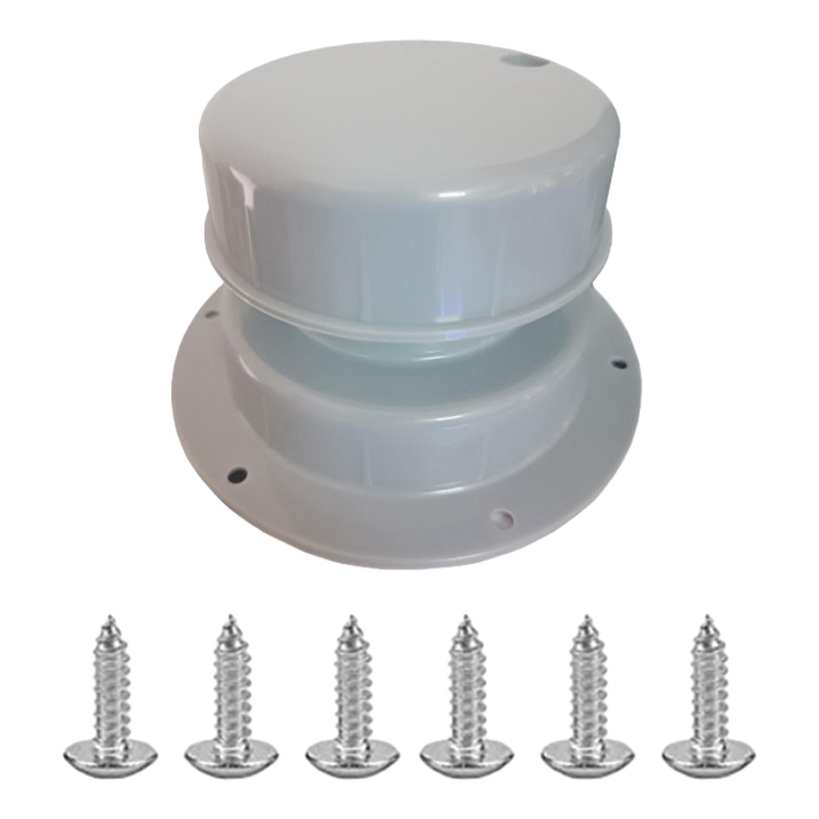 RV Duct Vent Cover Replacement Spare Parts Repair Parts Durable RV Vent Cap gray