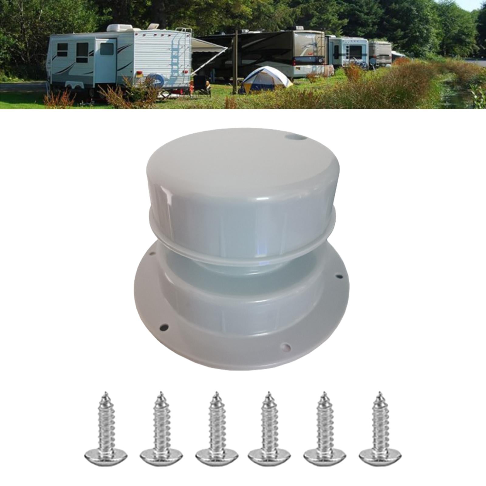 RV Duct Vent Cover Replacement Spare Parts Repair Parts Durable RV Vent Cap gray
