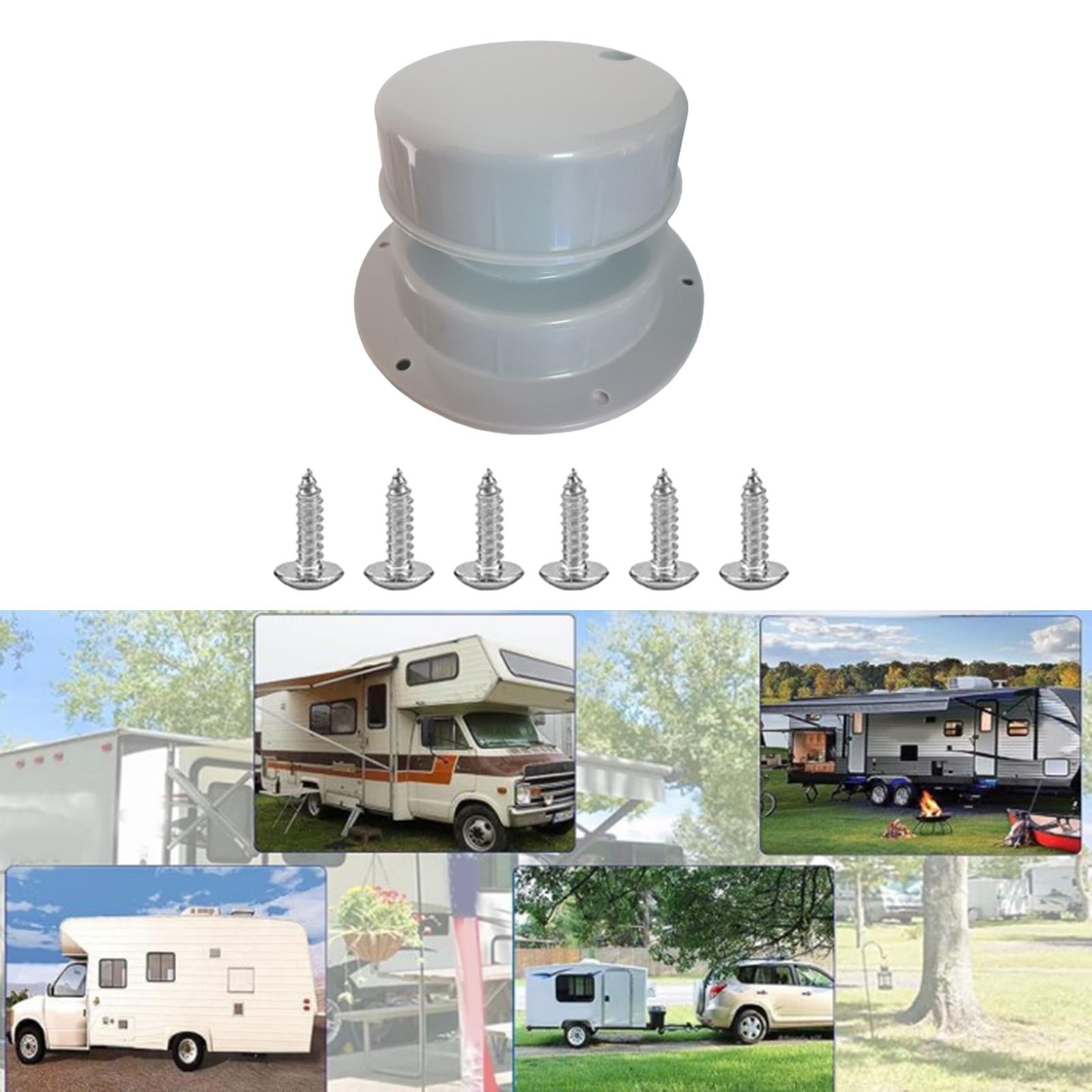RV Duct Vent Cover Replacement Spare Parts Repair Parts Durable RV Vent Cap gray