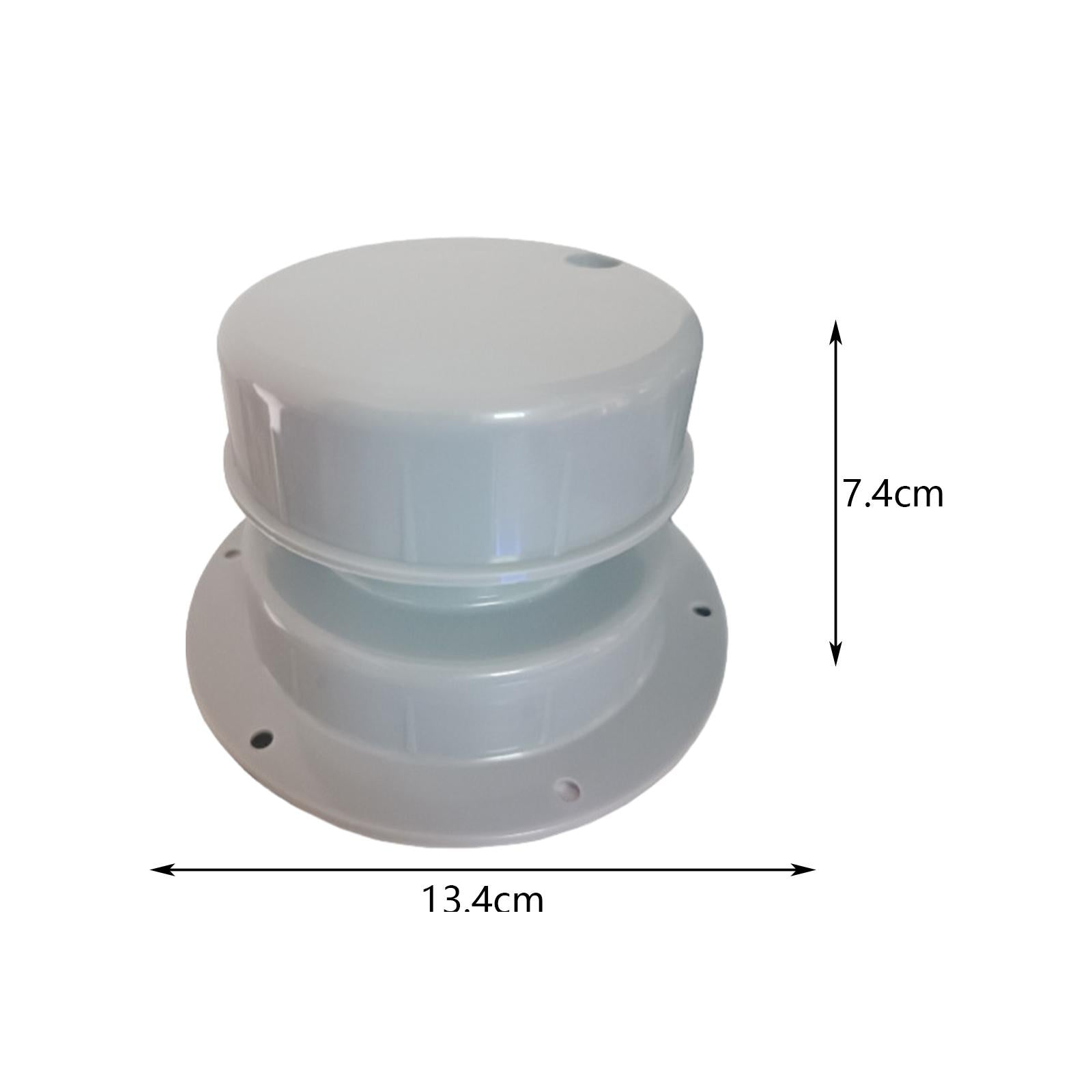 RV Duct Vent Cover Replacement Spare Parts Repair Parts Durable RV Vent Cap gray