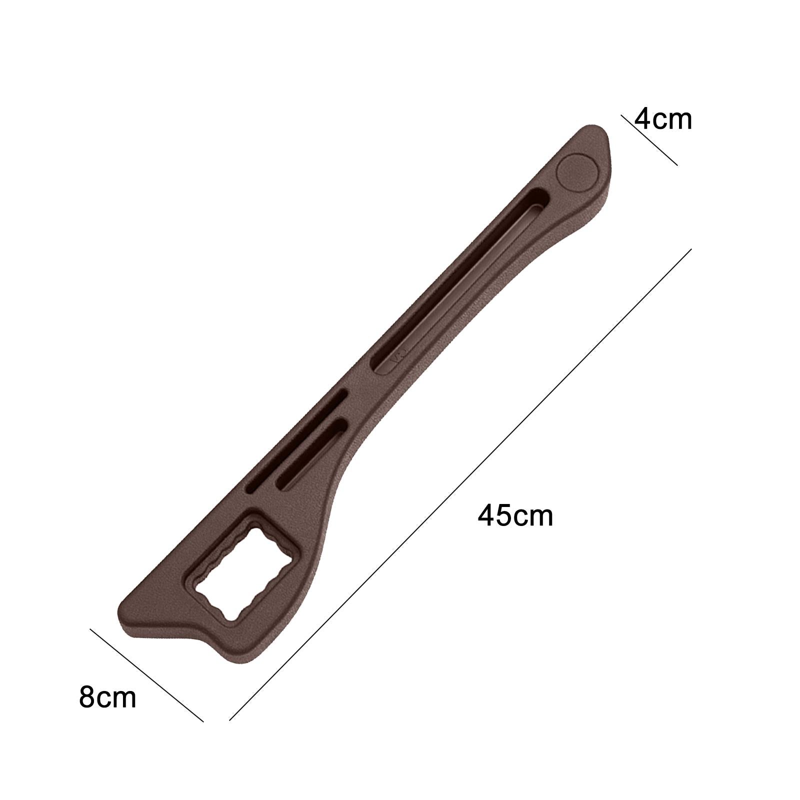 Auto Car Seat Gap Filler Strip Storage Car Crevice Plug Drop Blocker Brown copilot
