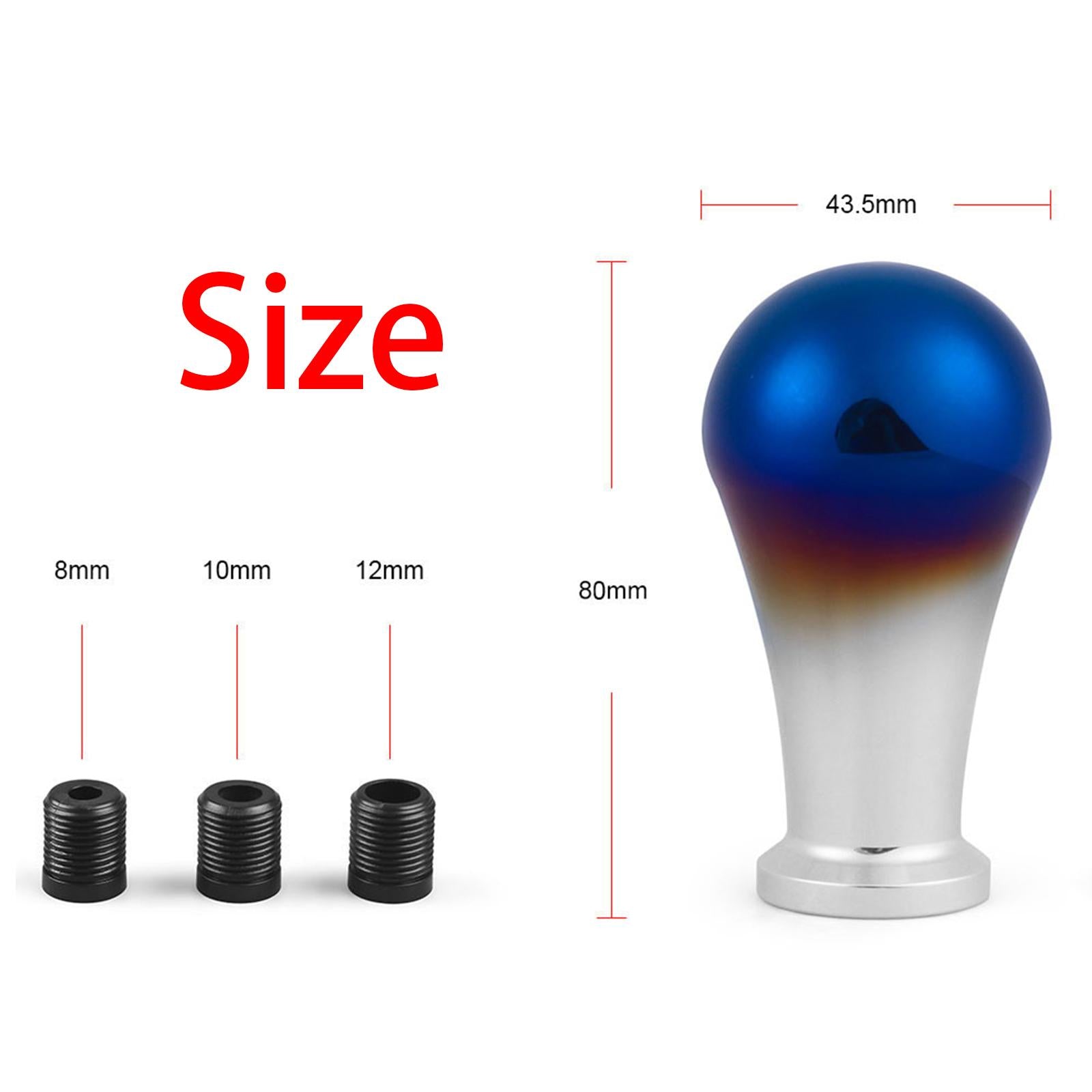Aluminum Shifter Knob Auto Shifter Knob for Car Automotive Replacement Parts