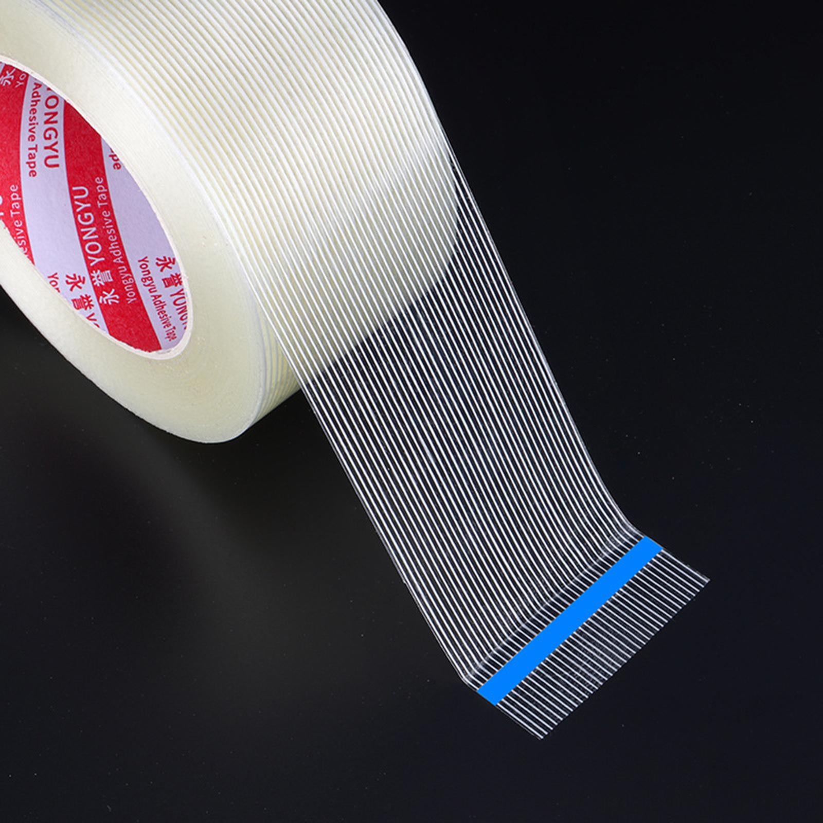 2xFiberglass Tape Fiberglass Fabrics Tape for Photo Frame Fixed Tarpaulin 2.5cmx2500cm