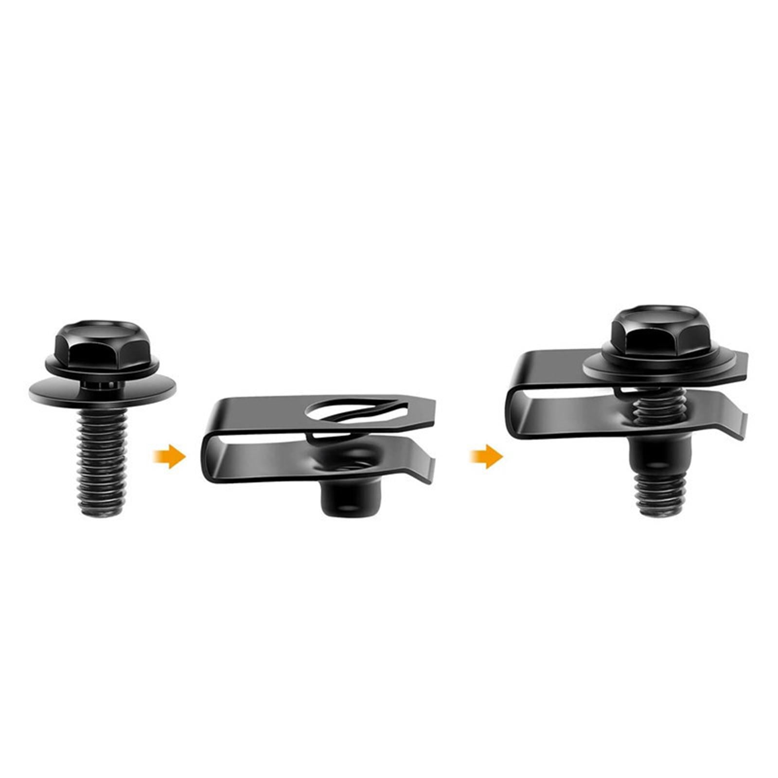 Car Body Bolts Body Fenders Bumper Hood Panel Bumper Clips 35pcs 15cmx10cm