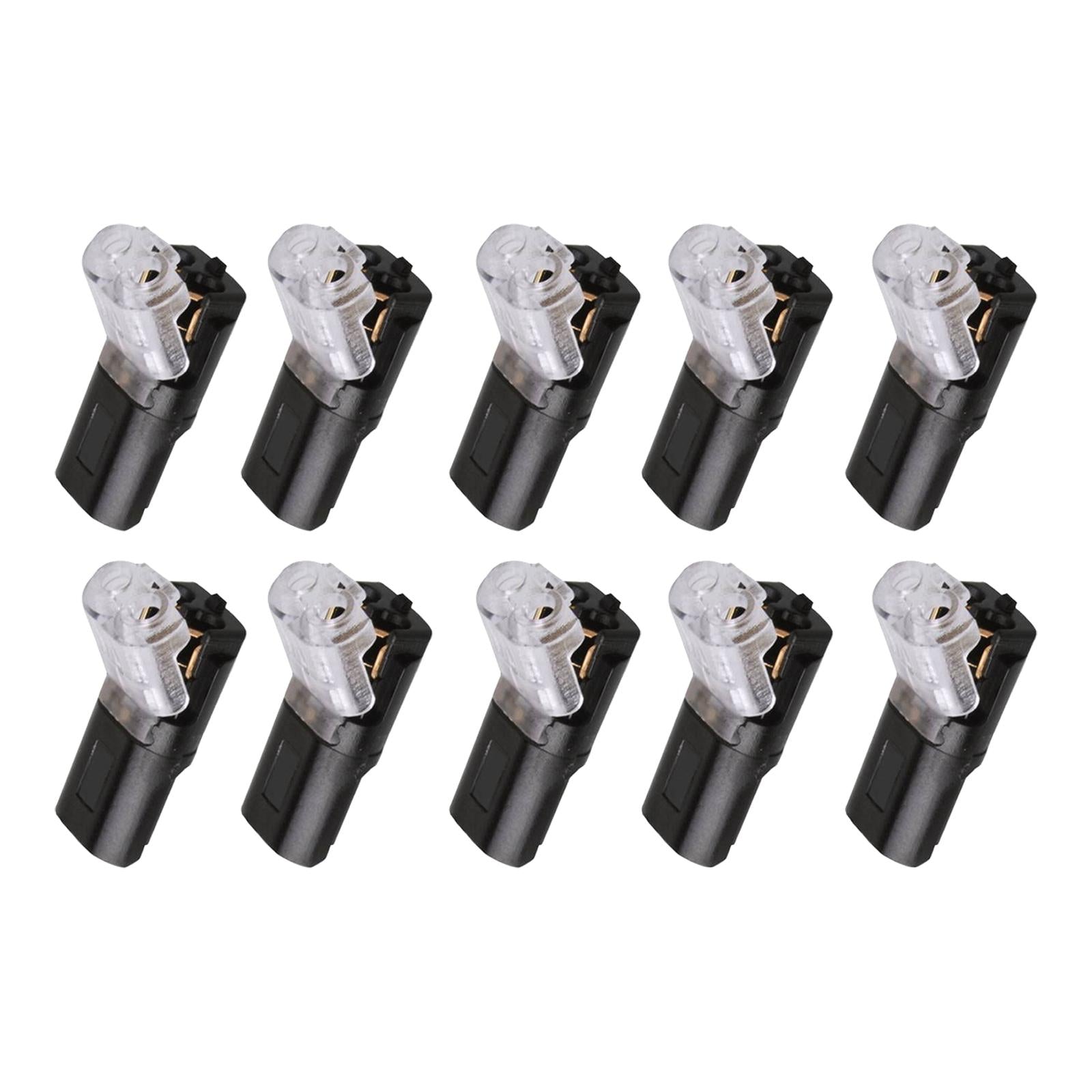 2x10x Pluggable LED Wire Connectors Low Voltage Compact Wire Wiring Connectors