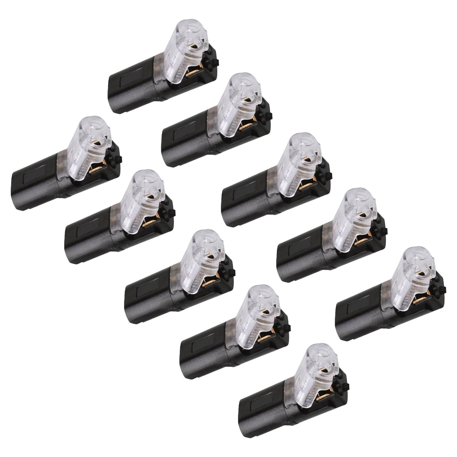 2x10x Pluggable LED Wire Connectors Low Voltage Compact Wire Wiring Connectors