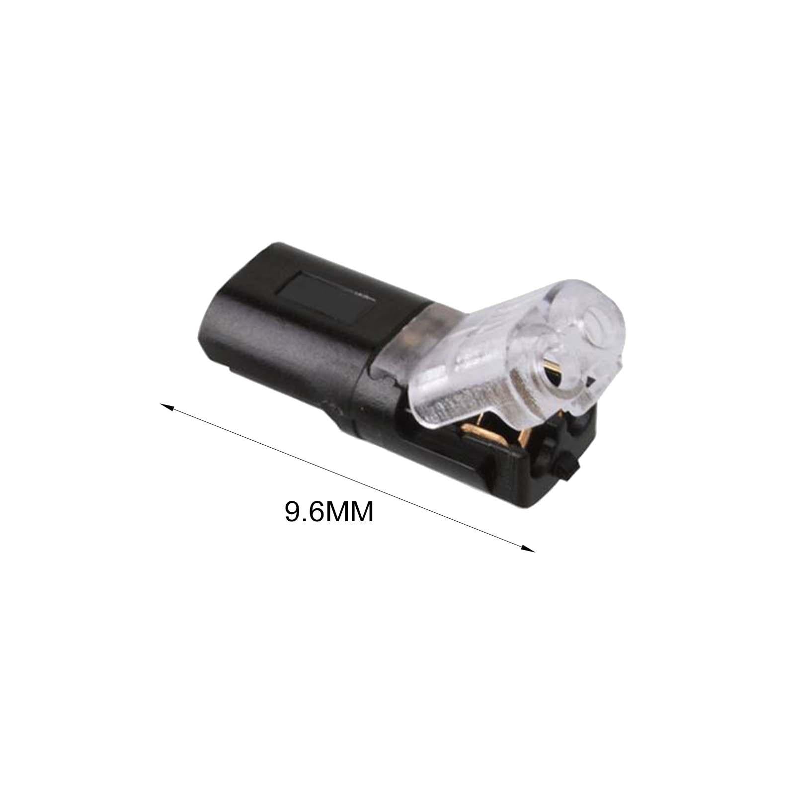 10x Pluggable LED Wire Connectors Low Voltage Compact Wire Wiring Connectors