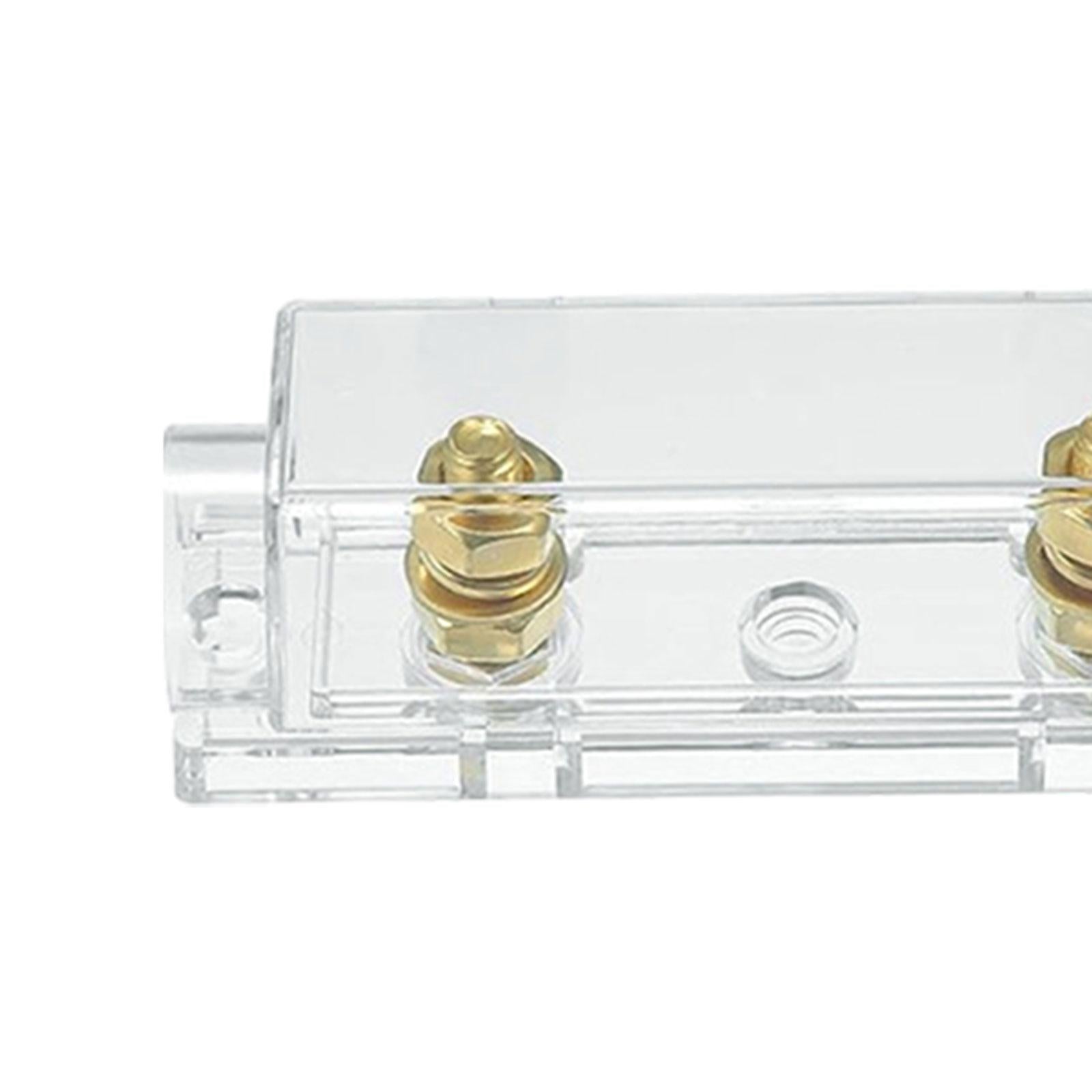 3Pcs Anl Fuse with Fuses Holders Boat Automotive Replacement Anl Fuse Holder 300A
