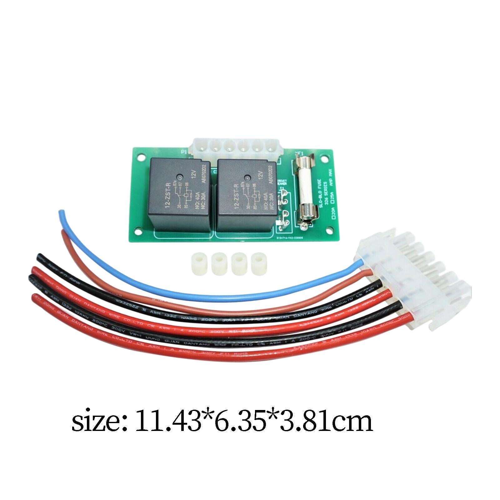 140-1130 Slide Out Relay Control Board Lightweight Power Gear Slow Blow Fuse
