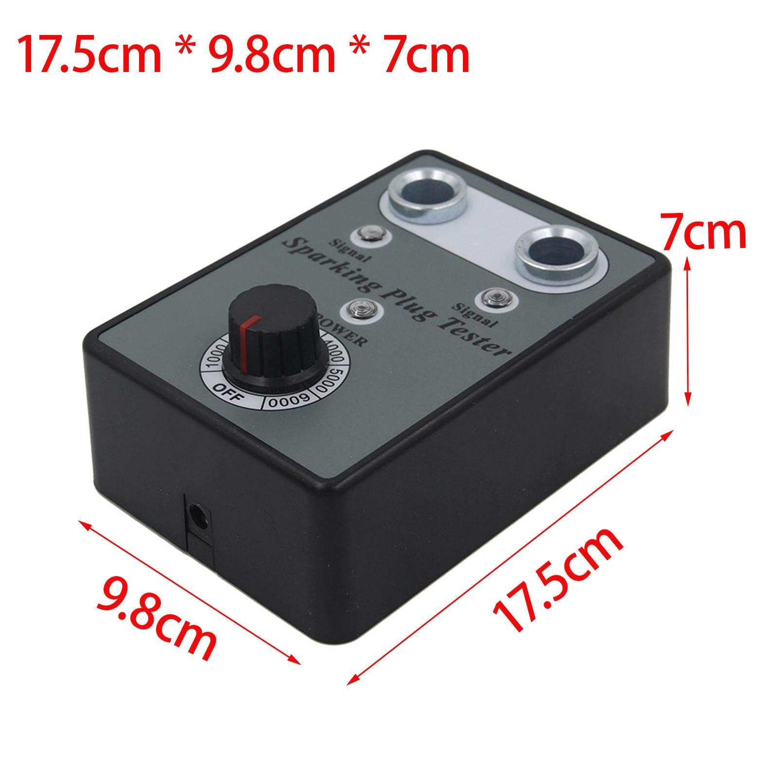 Dual Hole Spark Plug Tester Ignition Plug Analyzer Tool Sparking Plug Tester