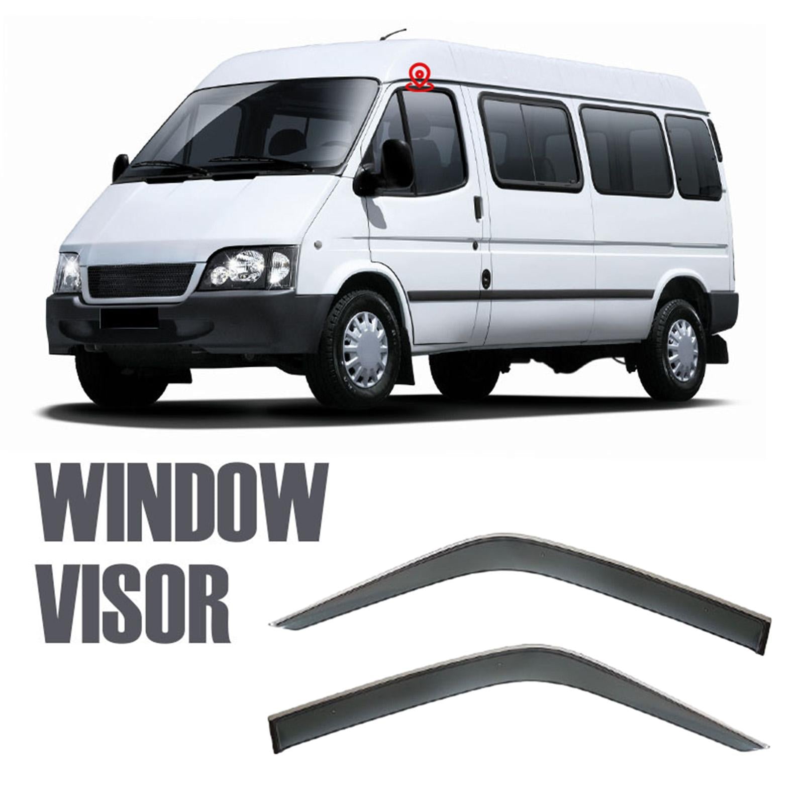 Side Window Visor Deflector Window Visor for Ford Transit MK2 2005