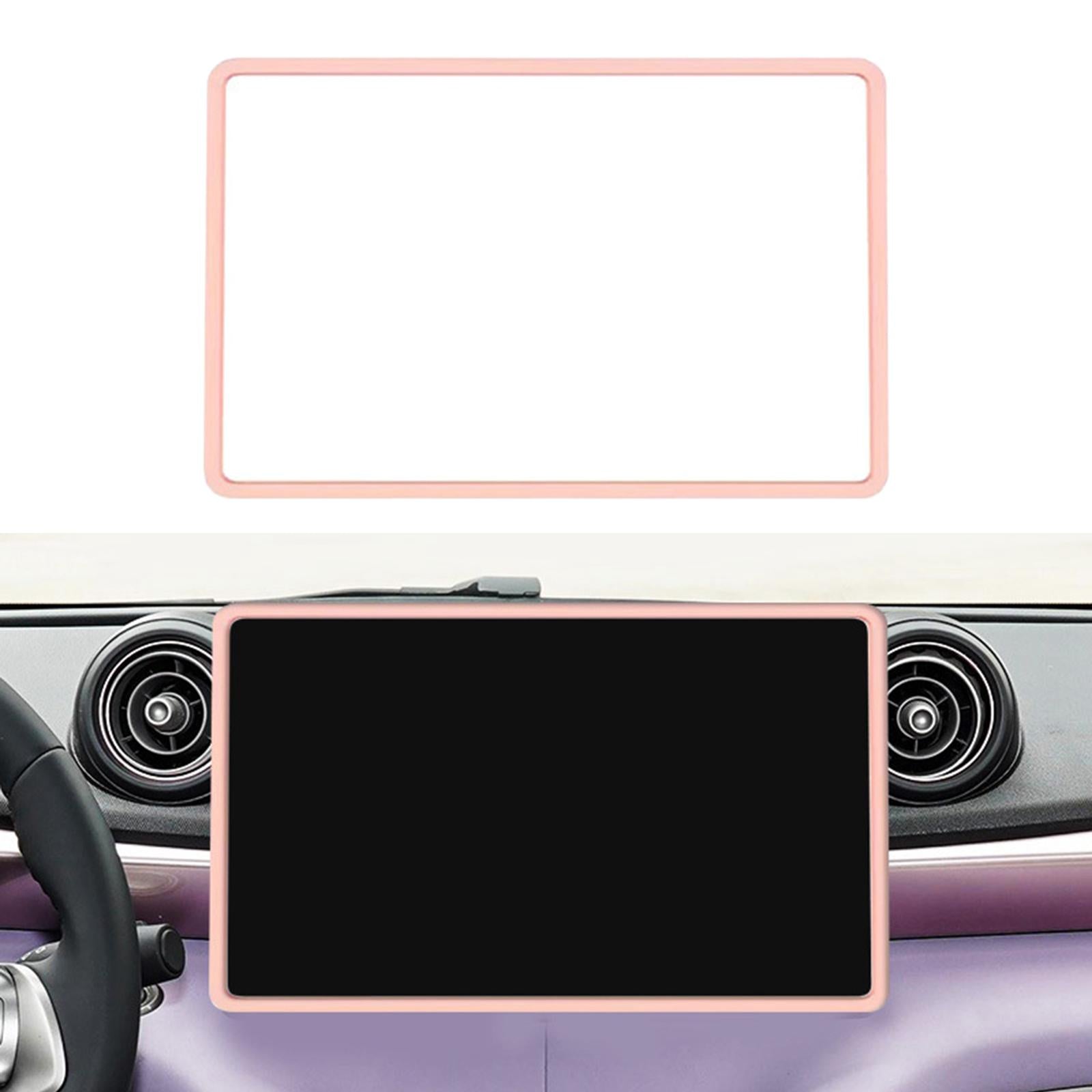 Silicone Screen Protective Frame Replace High Performance for Byd Atto3 Pink 15.6inch