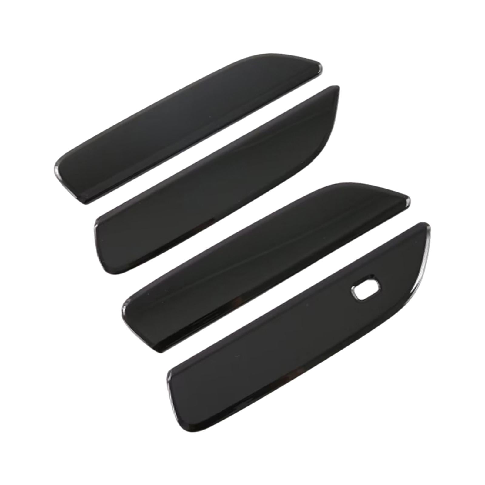 4x Car Door Handle Bowl Covers for Byd Dolphin EV 2023-2024 Glossy black