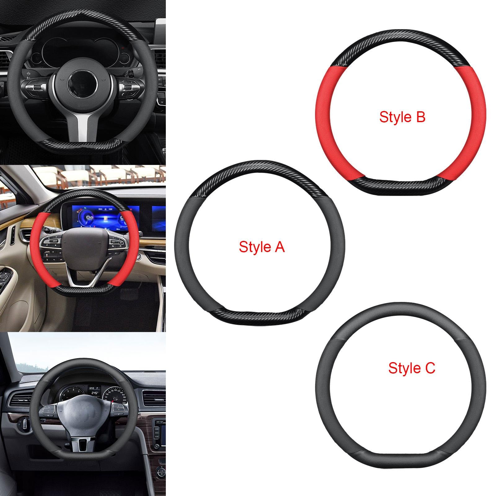 Steering Cover Protector Durable for Byd Dolphin Stylish Wear Resistant Style A