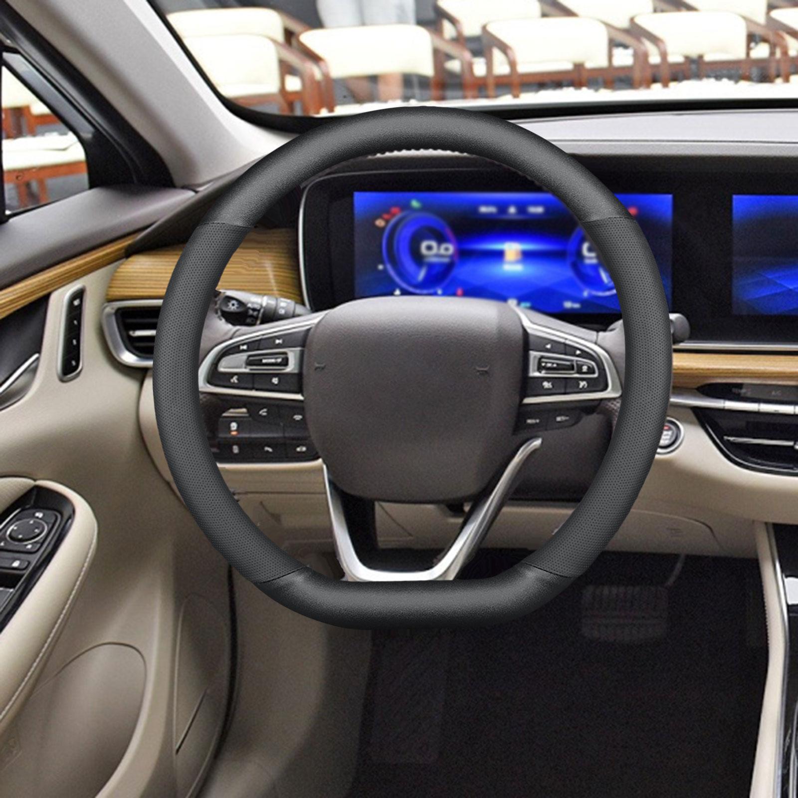 Steering Cover Protector Durable for Byd Dolphin Stylish Wear Resistant Style C