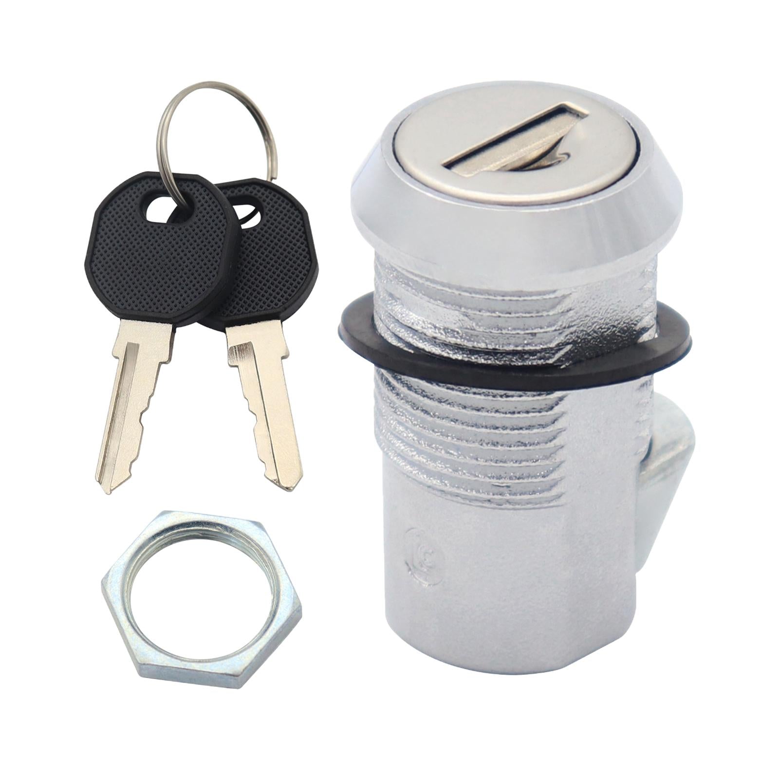 Rotating Handle Lock Latch Simple Installs Recovery Type Cylindrical Lock