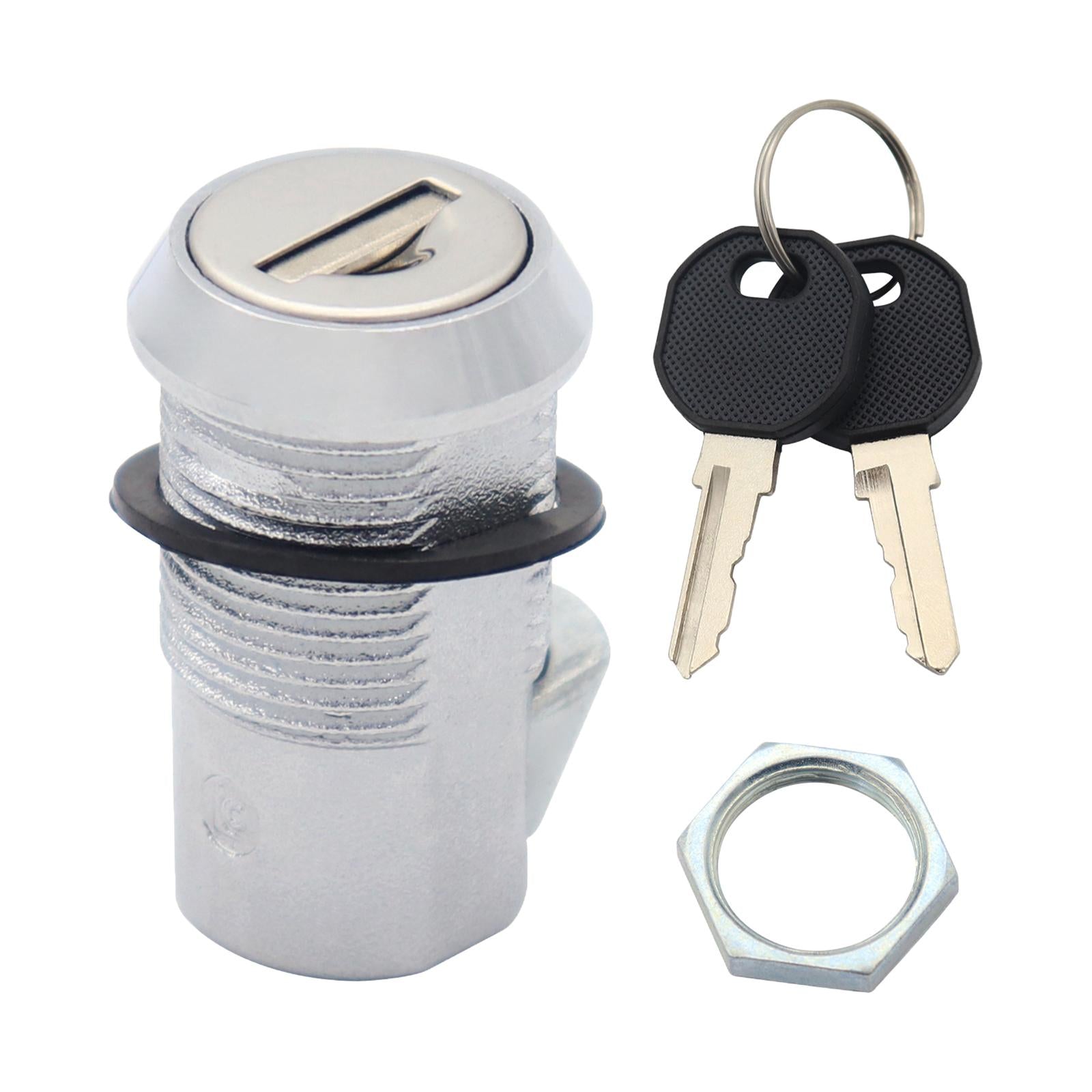 Rotating Handle Lock Latch Simple Installs Recovery Type Cylindrical Lock
