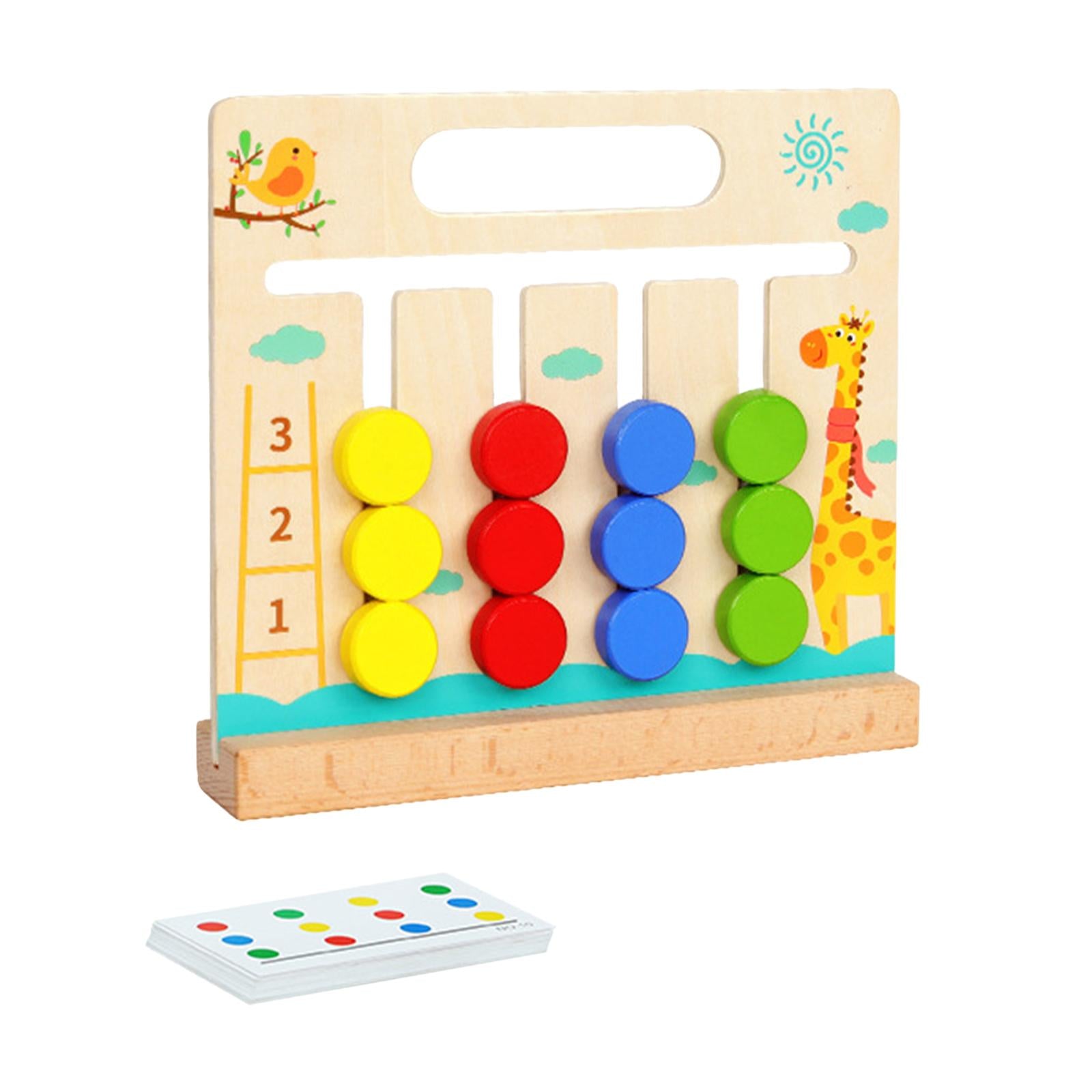 Montessori Learning Toys Birthday Gifts Preschool Educational Wooden Toys